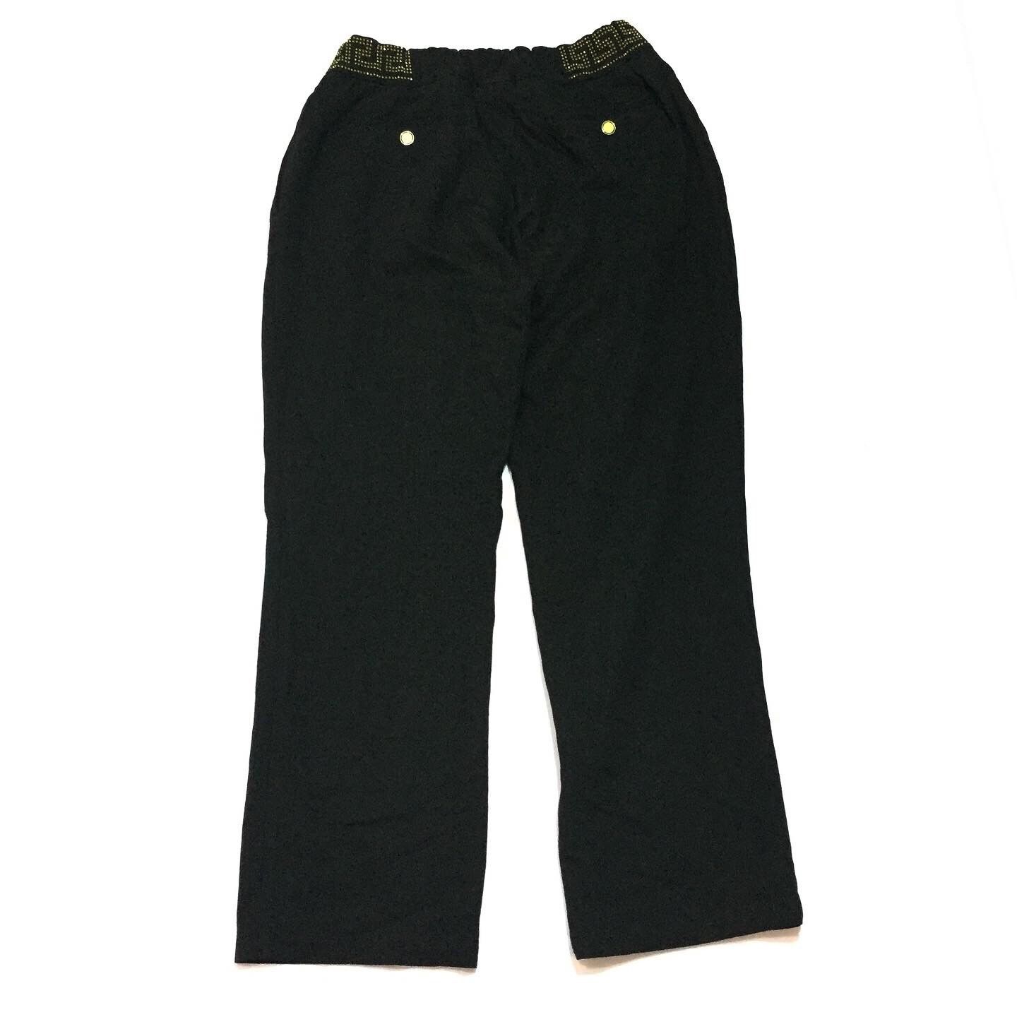Versace × Versace Jeans Couture Vintage 90s Pleated Pants Authentic Versace Jeans Couture Size 38S - 2 Thumbnail