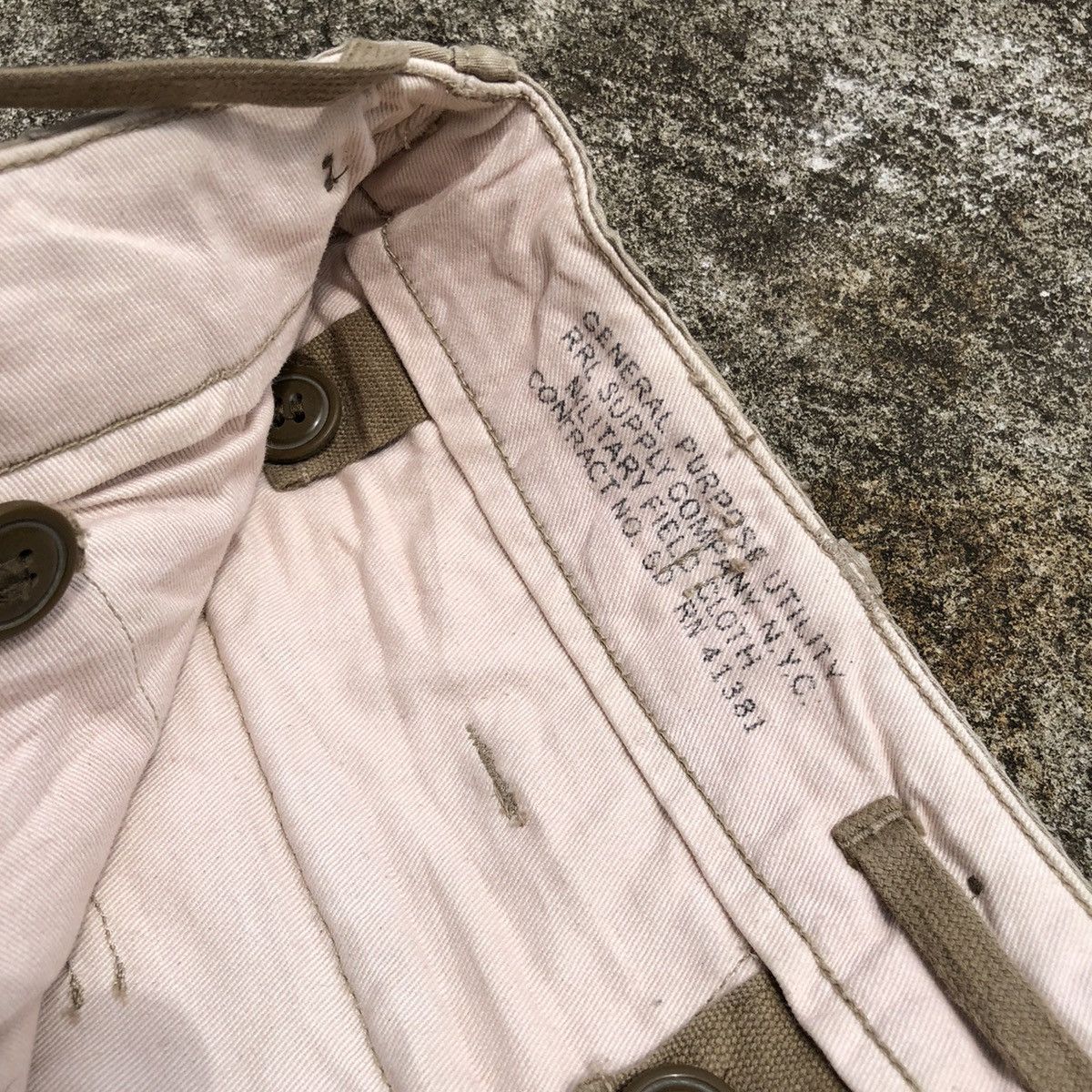 RRL Ralph Lauren 🔥FREE SHIPPING🔥SURPLUS CARGO PANTS RRL RALPH LAURENT Size US 32 / EU 48 - 5 Thumbnail