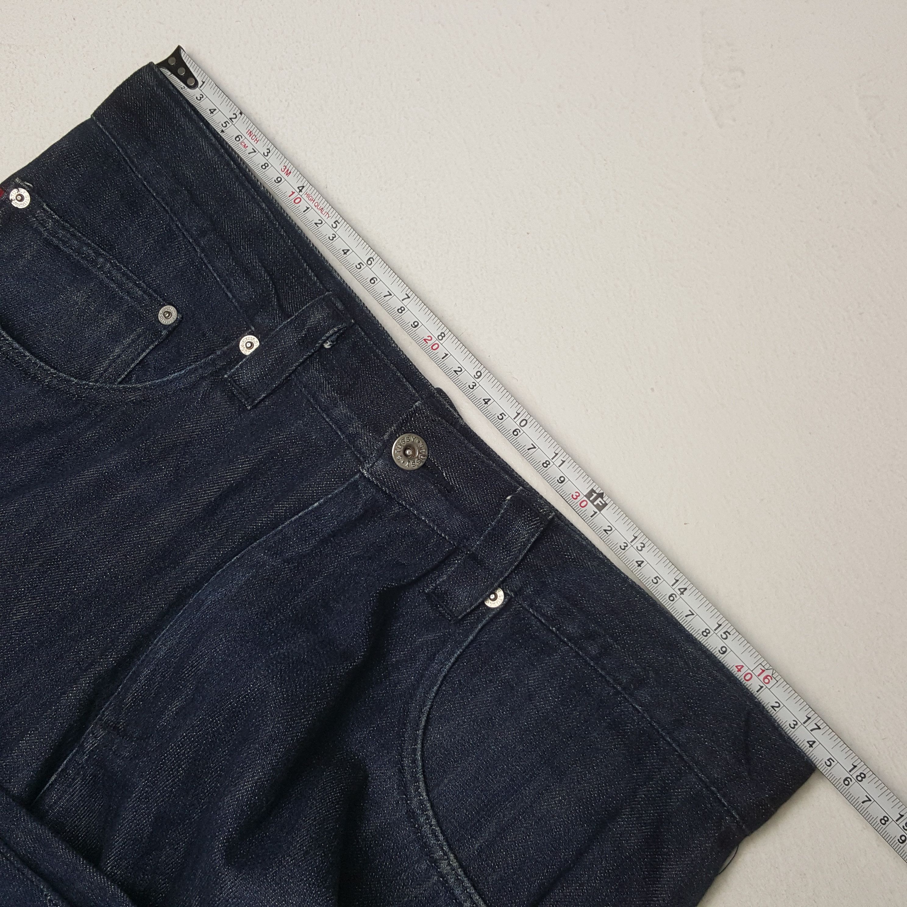 Stussy × Vintage Vintage Stussy Custom Art Logo Design Denim Jeans Size US 35 - 7 Thumbnail