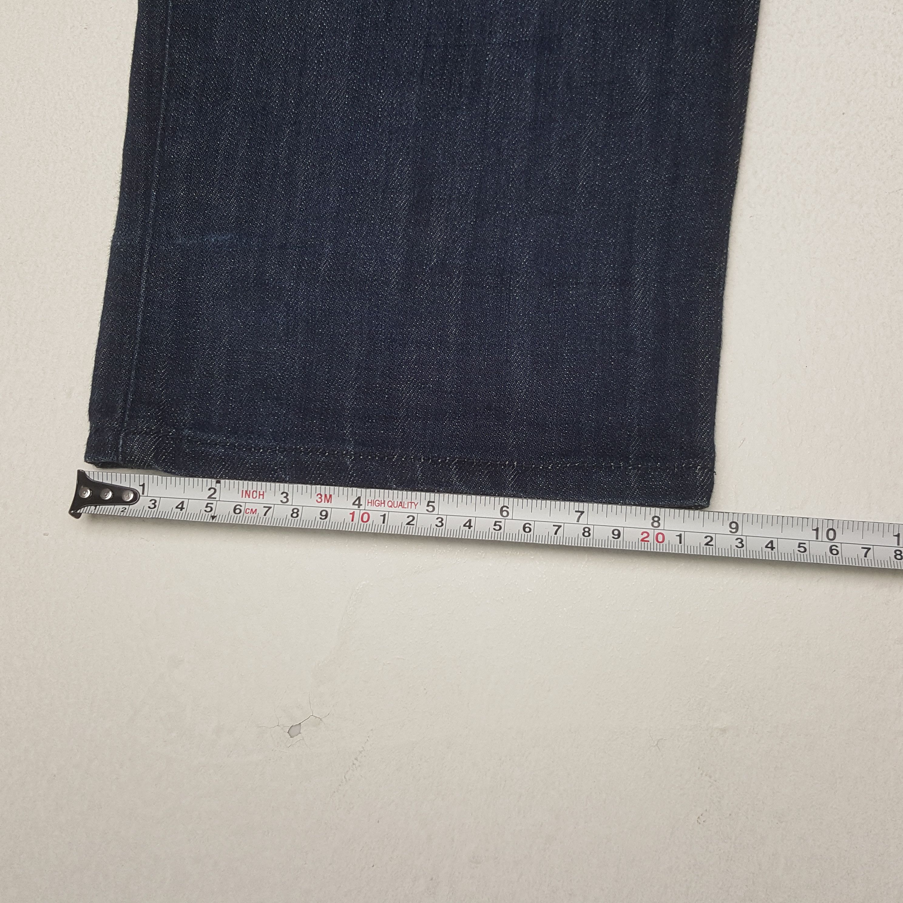 Stussy × Vintage Vintage Stussy Custom Art Logo Design Denim Jeans Size US 35 - 11 Thumbnail