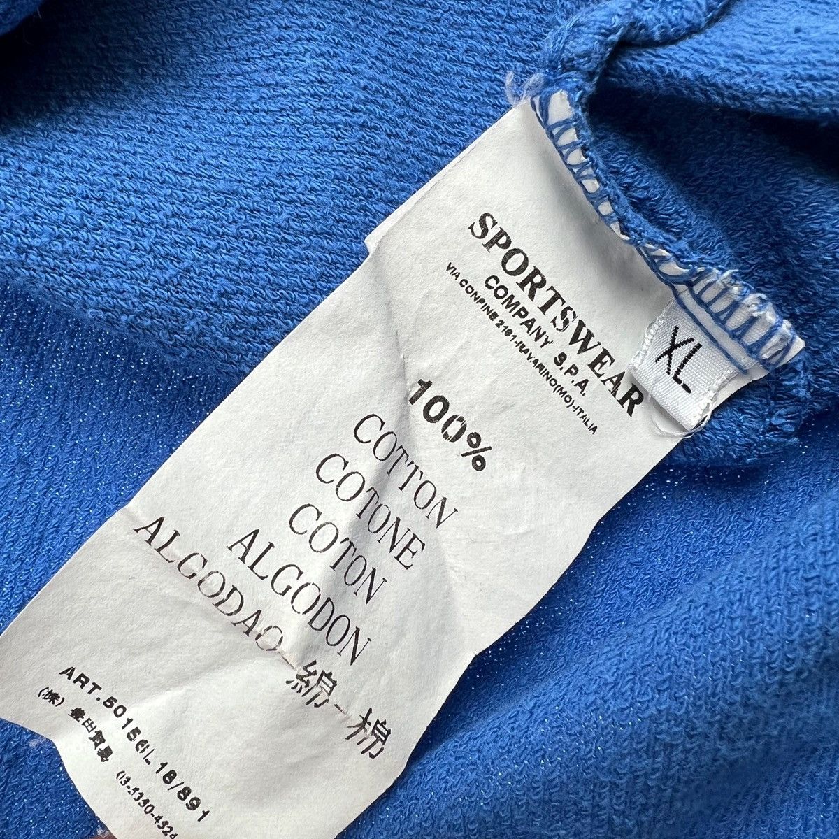 Stone Island Stone Island Blue Sweatshirt Size US XL / EU 56 / 4 - 3 Thumbnail