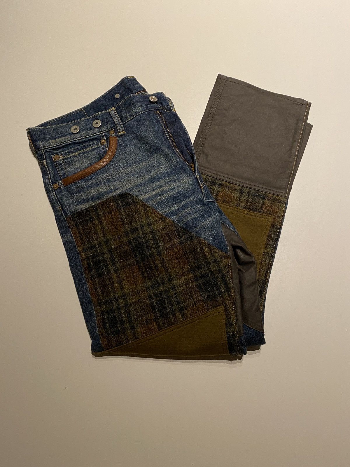 image of Junya Watanabe x Levis Runway Jeans in Blue, Men's (Size 34)