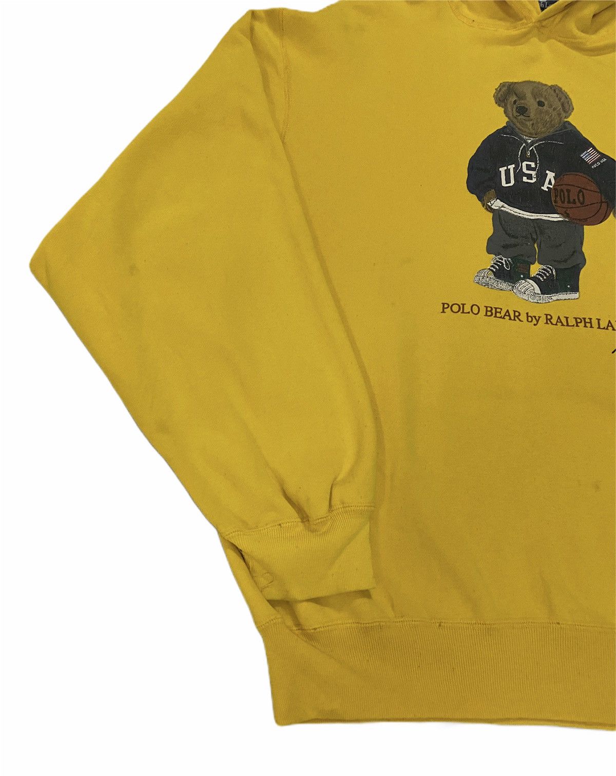 Polo Ralph Lauren Vtg🔥Polo Ralph Lauren Polo Bear Hoddie Pullover Size US L / EU 52-54 / 3 - 3 Thumbnail