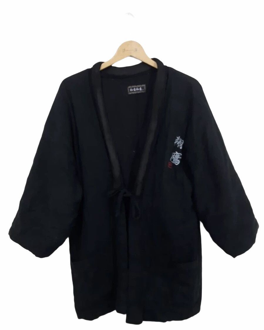 Japanese Brand × Vintage Vintage Japanese Kimono/samurai Eagle Motive Size US L / EU 52-54 / 3 - 2 Thumbnail