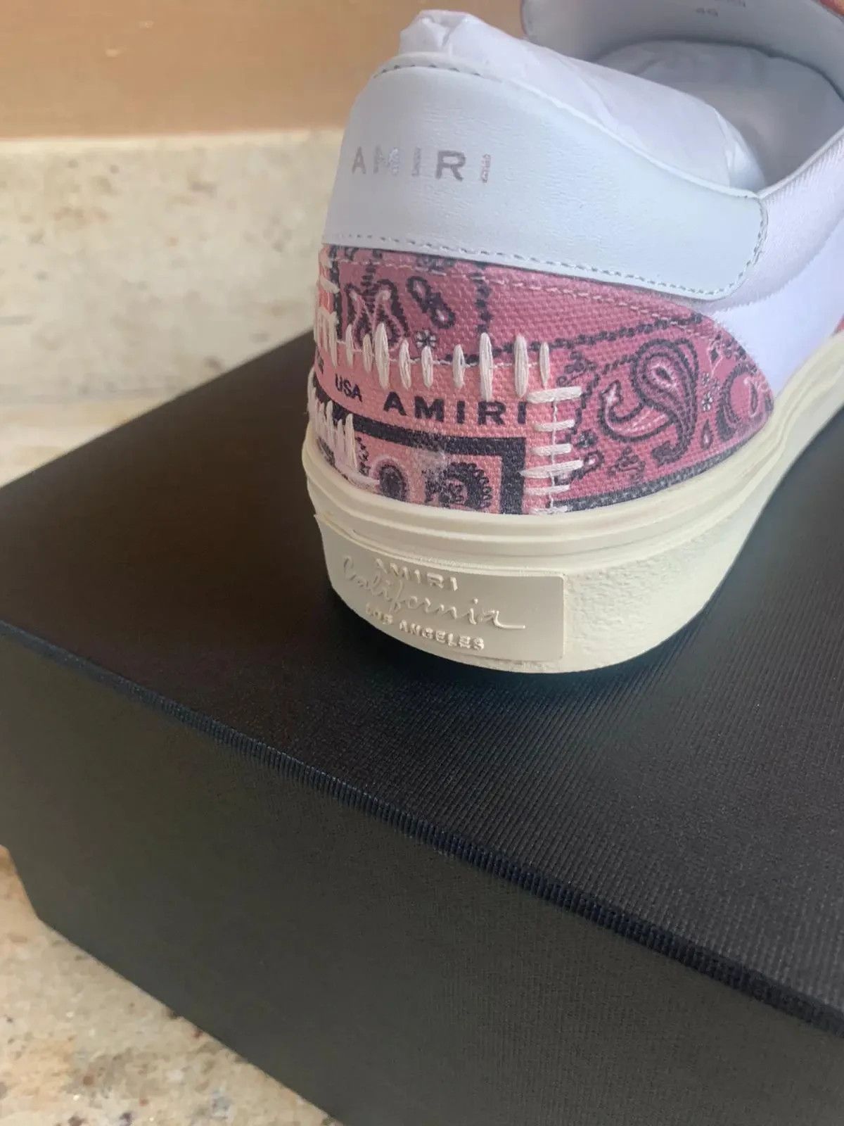 Amiri Bandana Reconstructed Slip On Shoes Size US 13 / EU 46 - 3 Thumbnail