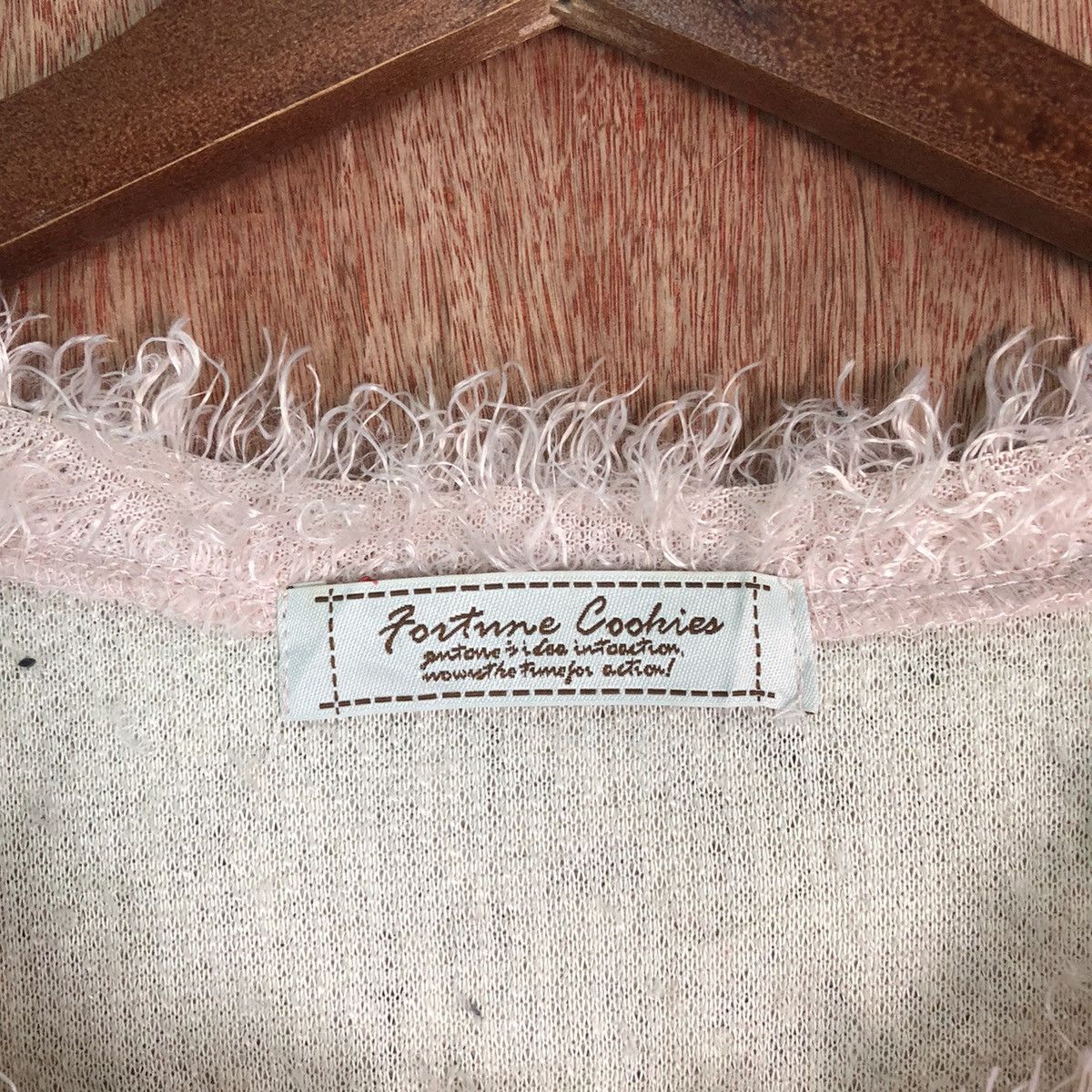 Homespun Knitwear Fortune Cookies Shag Shaggy Fur Mohair Knitwear #6496 Size L / US 10 / IT 46 - 6 Thumbnail