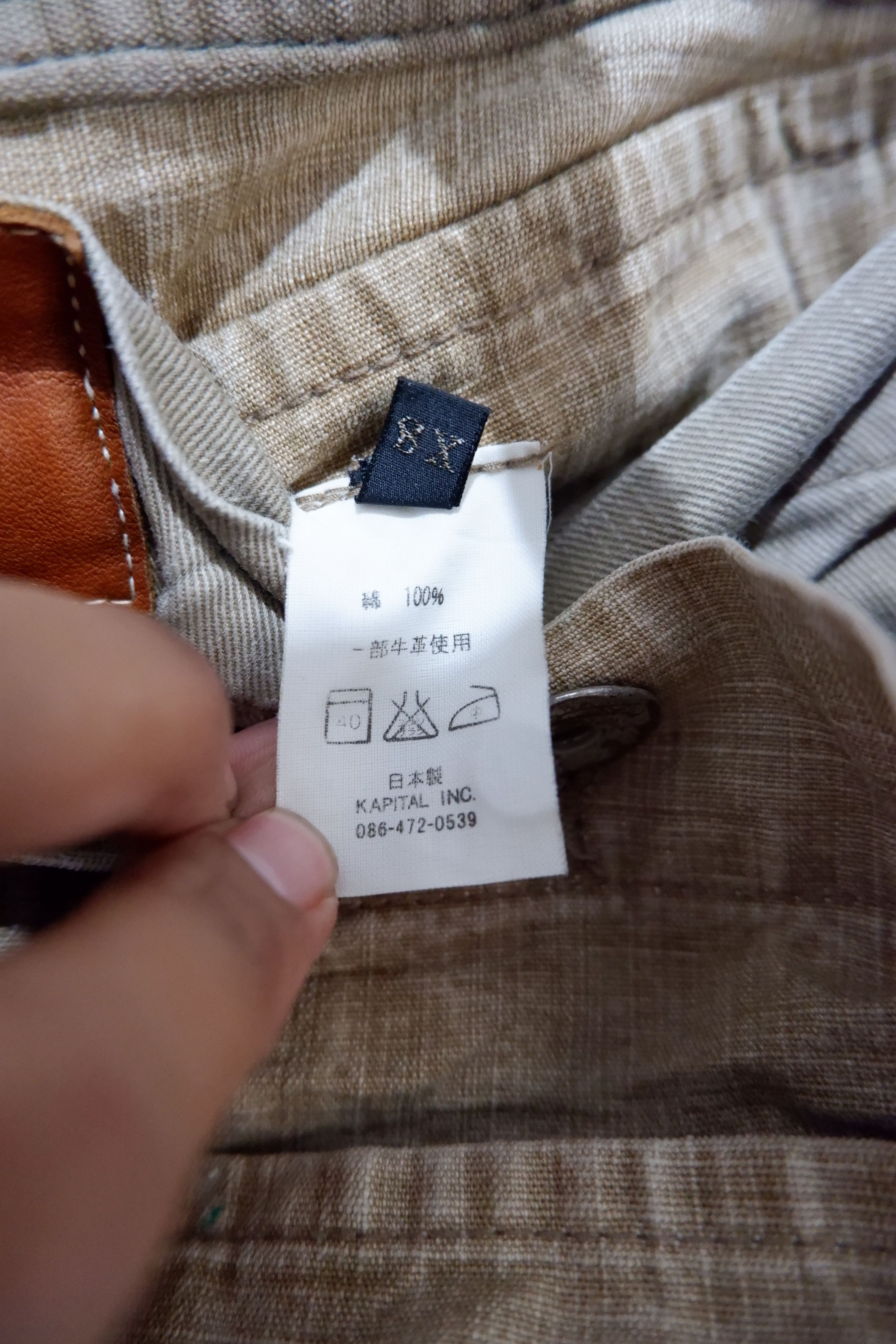 Kapital Vtg Kapital Big Pocket Camera Cargo Pants Size US 28 / EU 44 - 10 Thumbnail