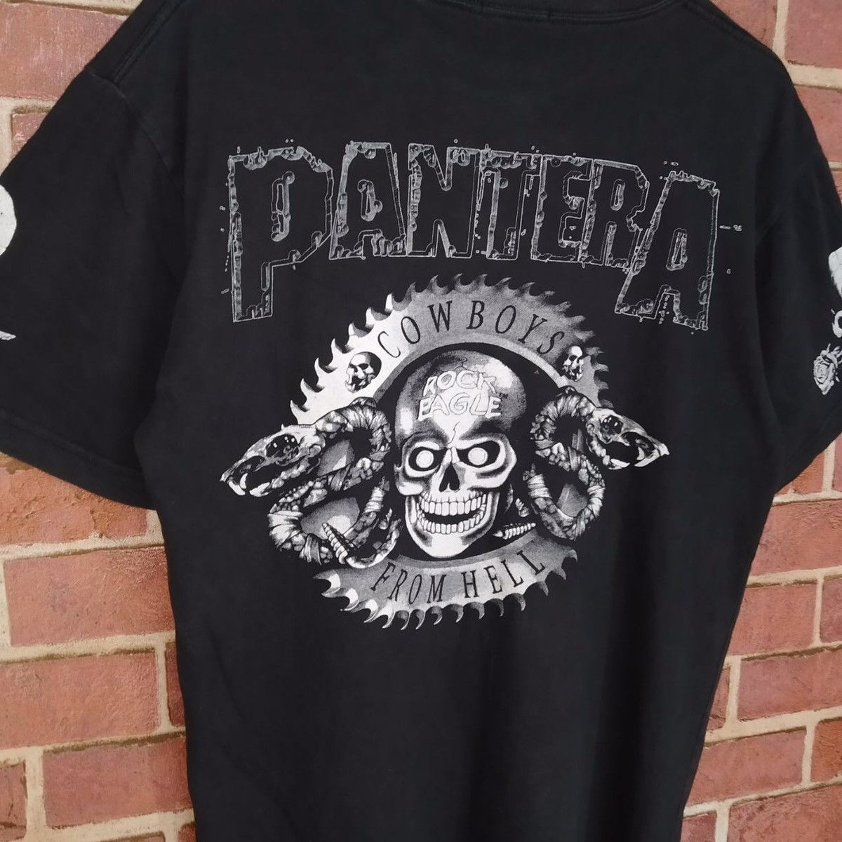 Band Tees × Vintage Vintage Pantera Heavy Metal Band T-shirt Size US L / EU 52-54 / 3 - 4 Thumbnail