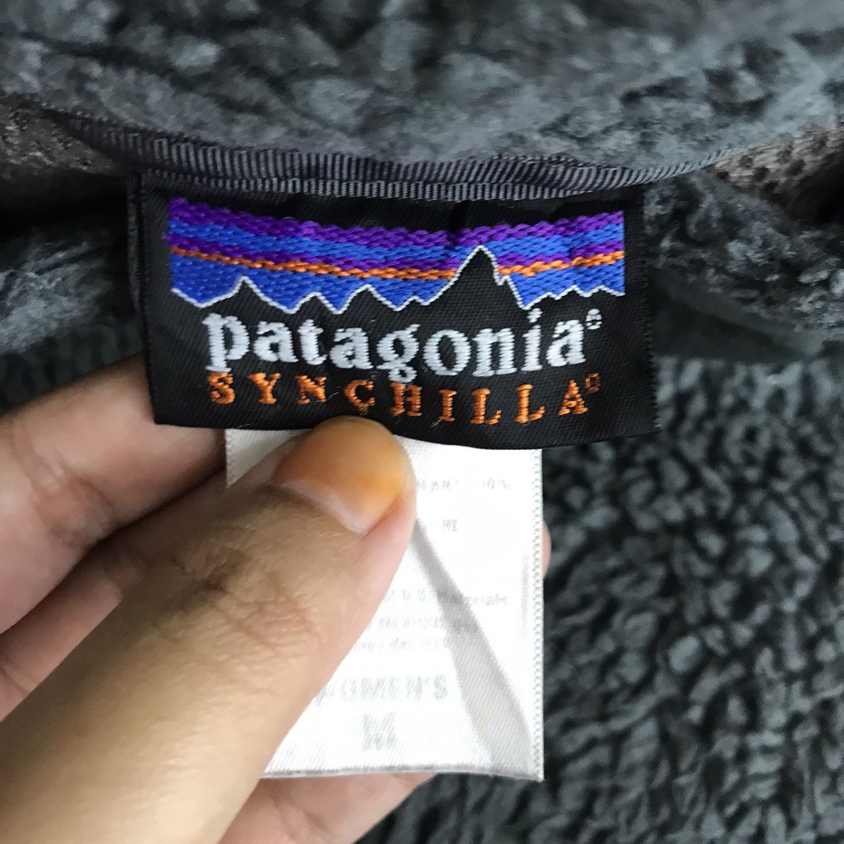 Patagonia PATAGONIA Grey Sherpa Fleece Sweater Size M / US 6-8 / IT 42-44 - 4 Thumbnail
