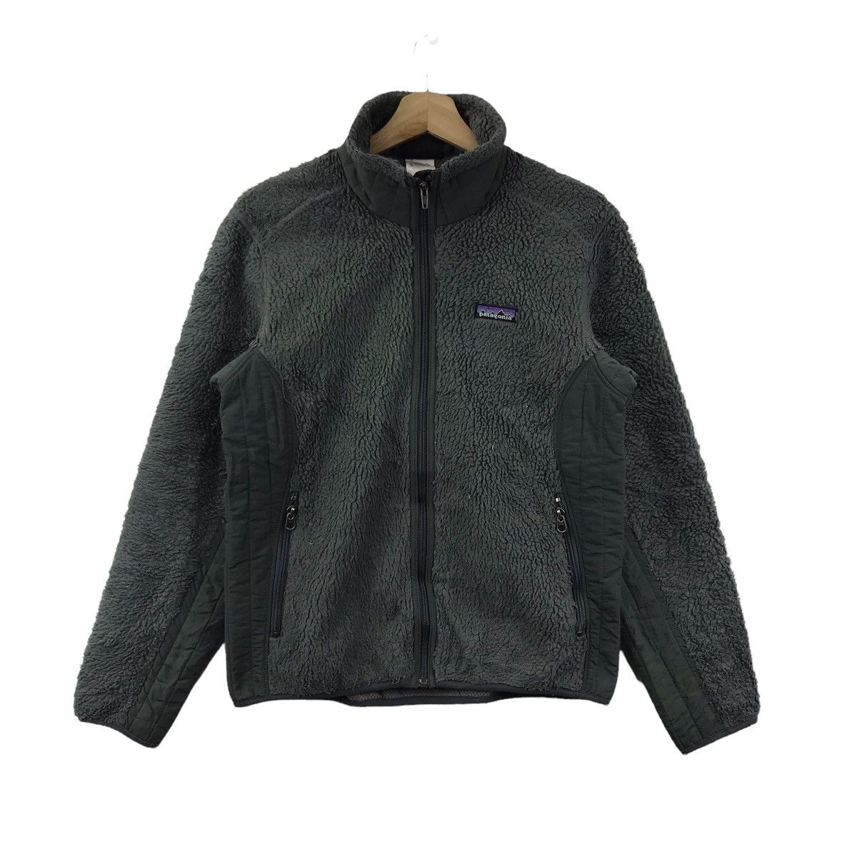 Patagonia PATAGONIA Grey Sherpa Fleece Sweater Size M / US 6-8 / IT 42-44 - 1 Thumbnail