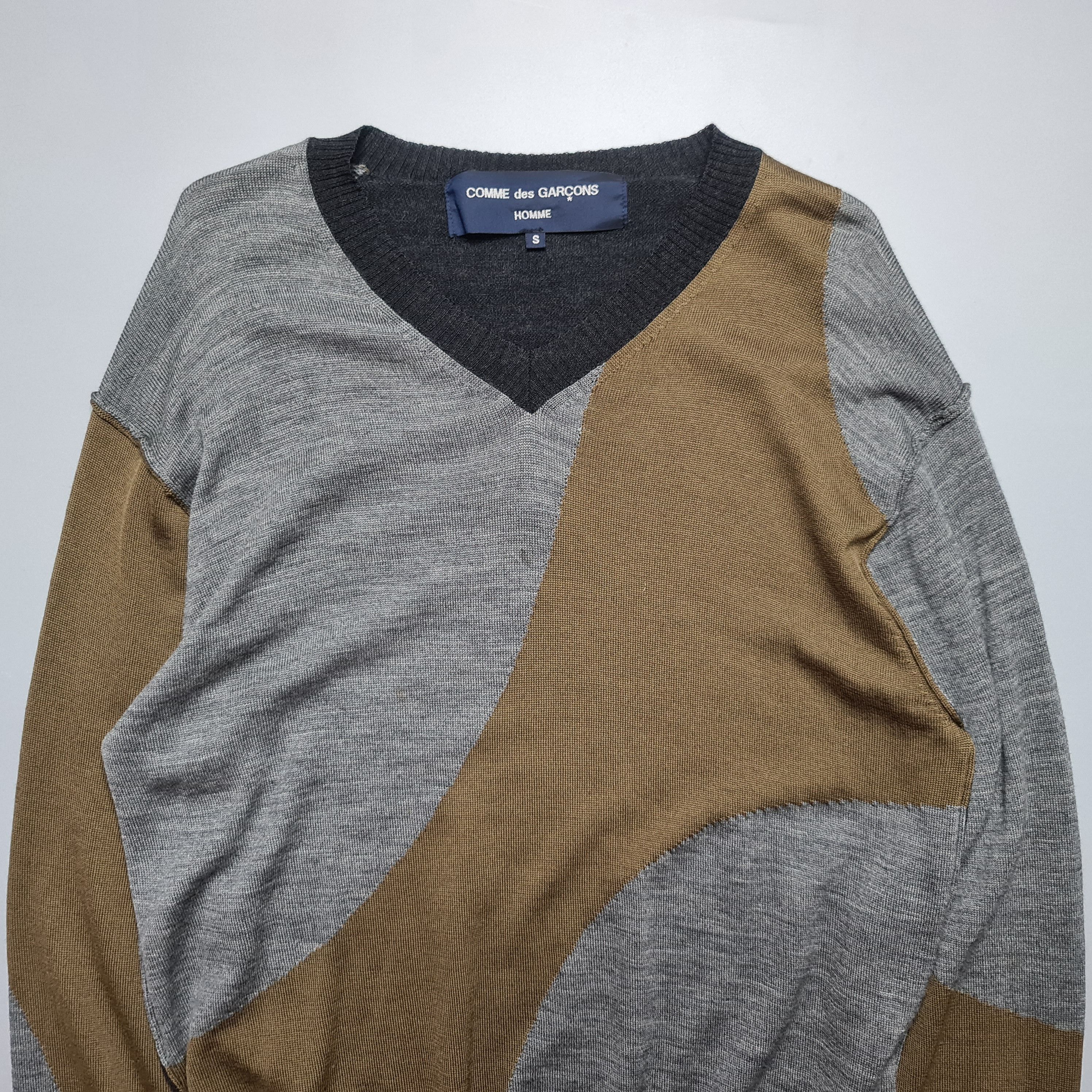 Comme des Garcons Comme Des Garcons Homme - AW07 Wool Sweater Size US S / EU 44-46 / 1 - 2 Thumbnail