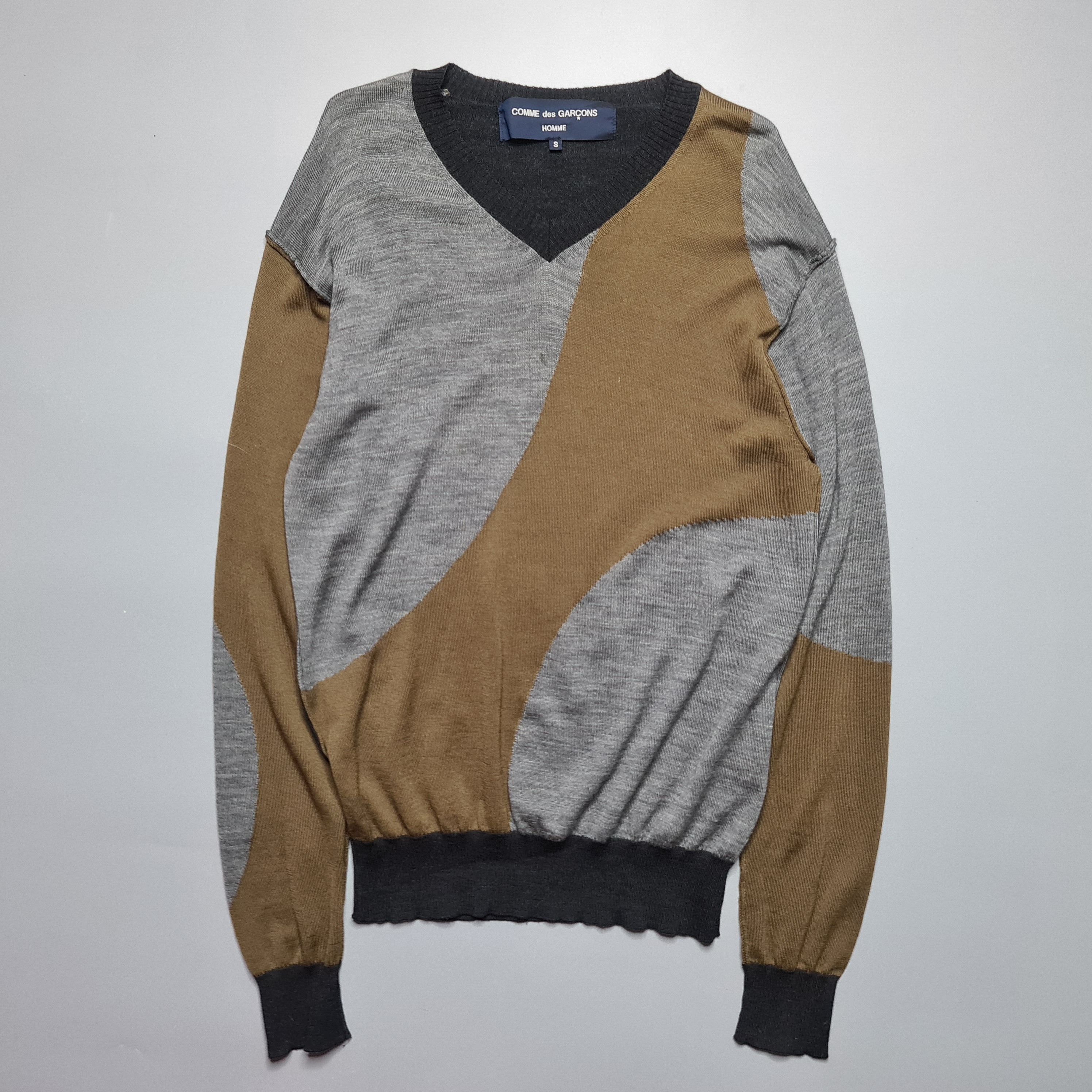 Comme des Garcons Comme Des Garcons Homme - AW07 Wool Sweater Size US S / EU 44-46 / 1 - 1 Thumbnail
