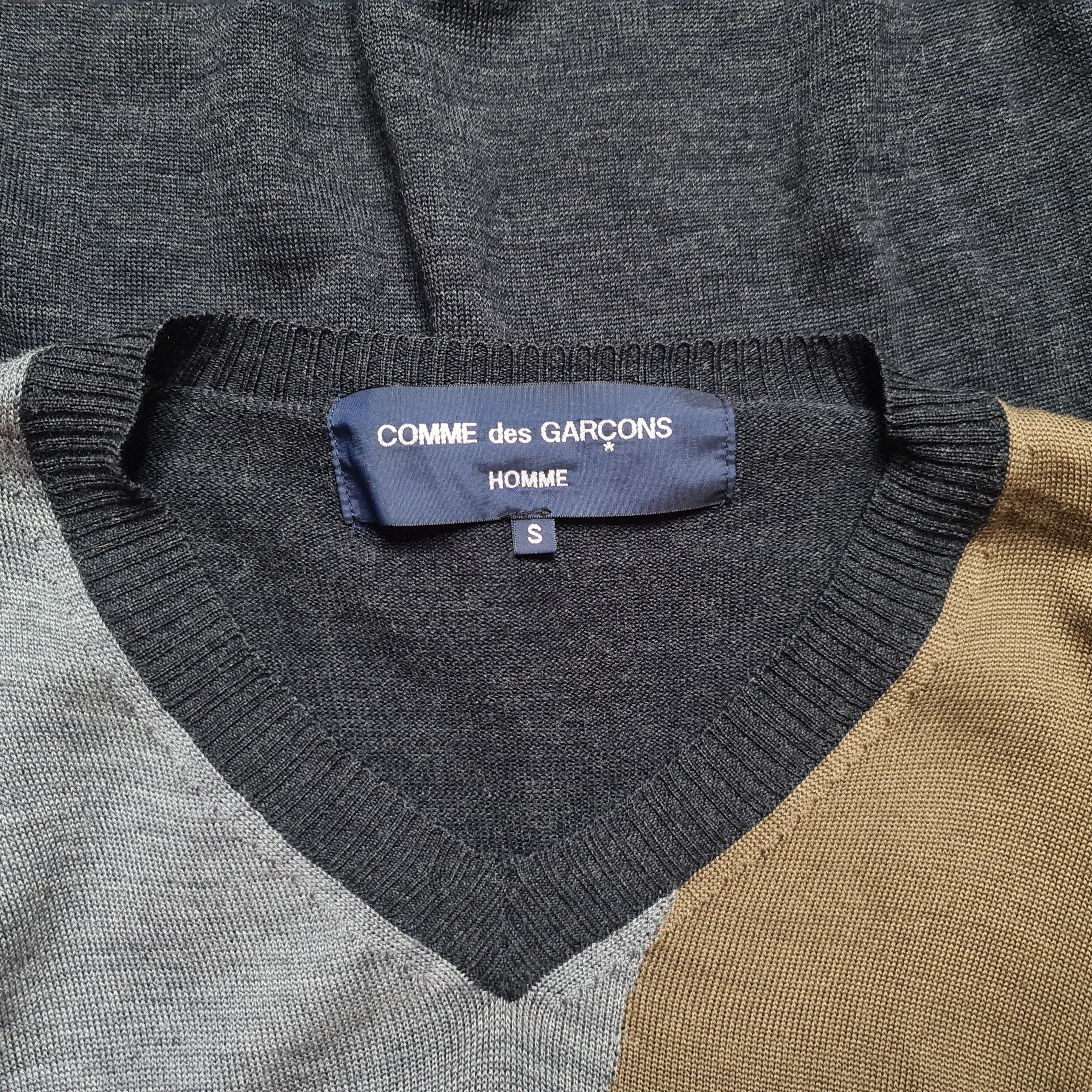 Comme des Garcons Comme Des Garcons Homme - AW07 Wool Sweater Size US S / EU 44-46 / 1 - 4 Thumbnail