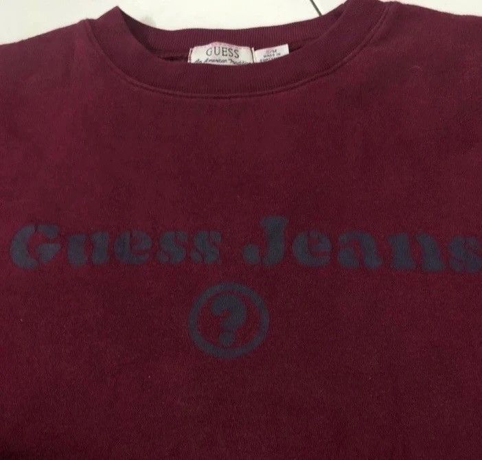 Guess Vintage 90s guess jeans sweatshirt Size US M / EU 48-50 / 2 - 2 Thumbnail