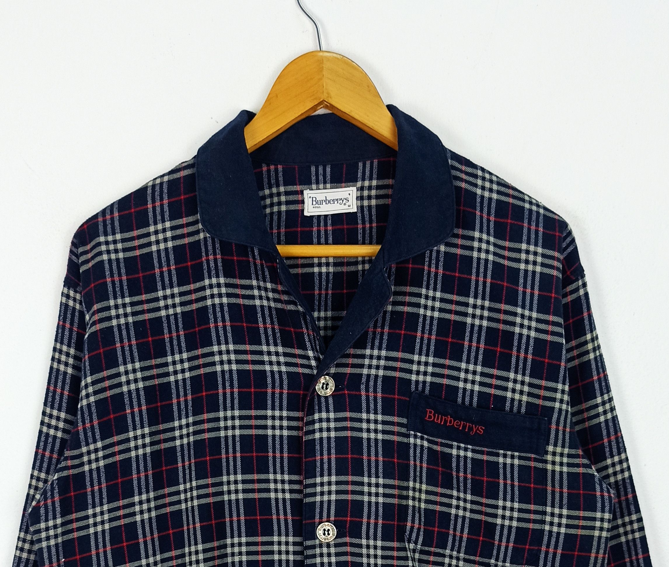 Burberry Burberrys Nova Check Blue Colour Size Medium (c40) Size US M / EU 48-50 / 2 - 2 Thumbnail
