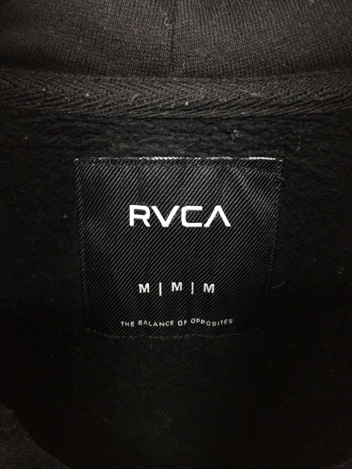 RVCA RVCA Black Hoodie Size US M / EU 48-50 / 2 - 5 Thumbnail