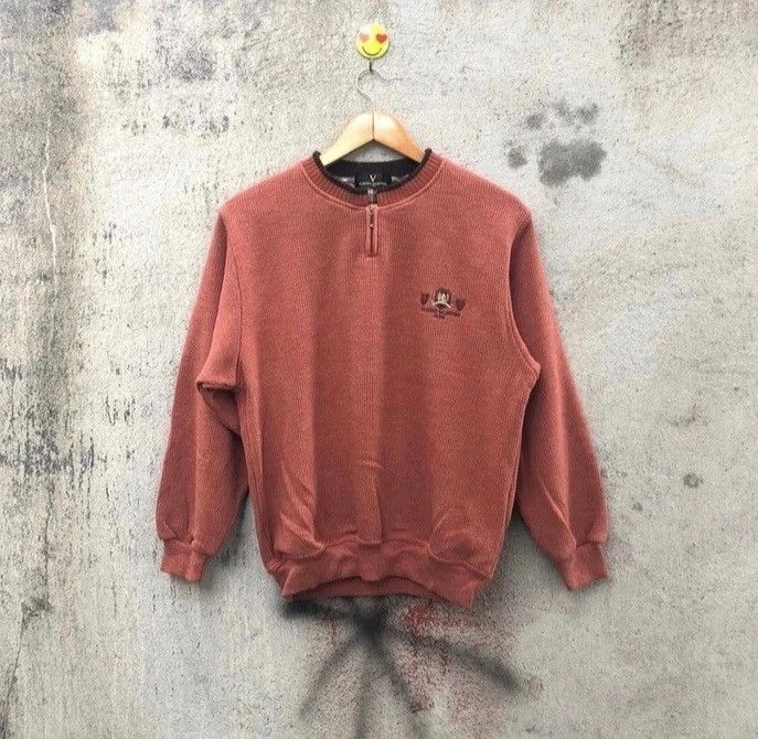 Mario Valentino Vintage 90s Claudio Valentino Paris Sweatshirt Size US M / EU 48-50 / 2 - 1 Thumbnail