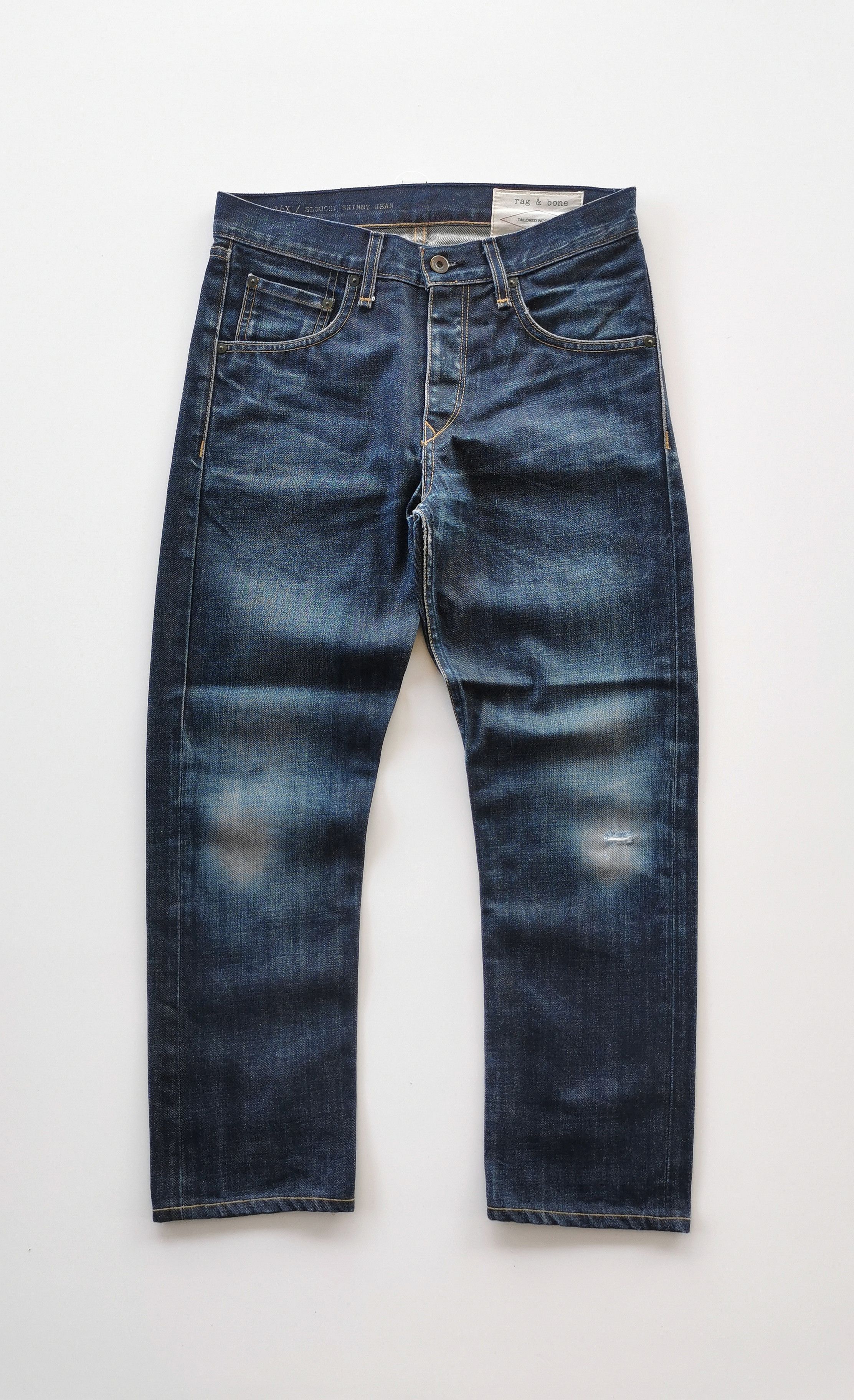 Rag & Bone Rag & Bone RB 16X Slouchy Skinny Jeans Size US 30 / EU 46 - 3 Thumbnail
