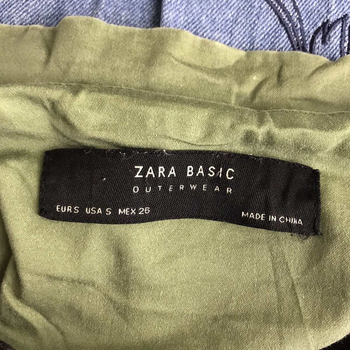 Zara ZARA BASIC Native Navajo Aztec Outerwear Green Pocket Blouse Size S / US 4 / IT 40 - 4 Thumbnail