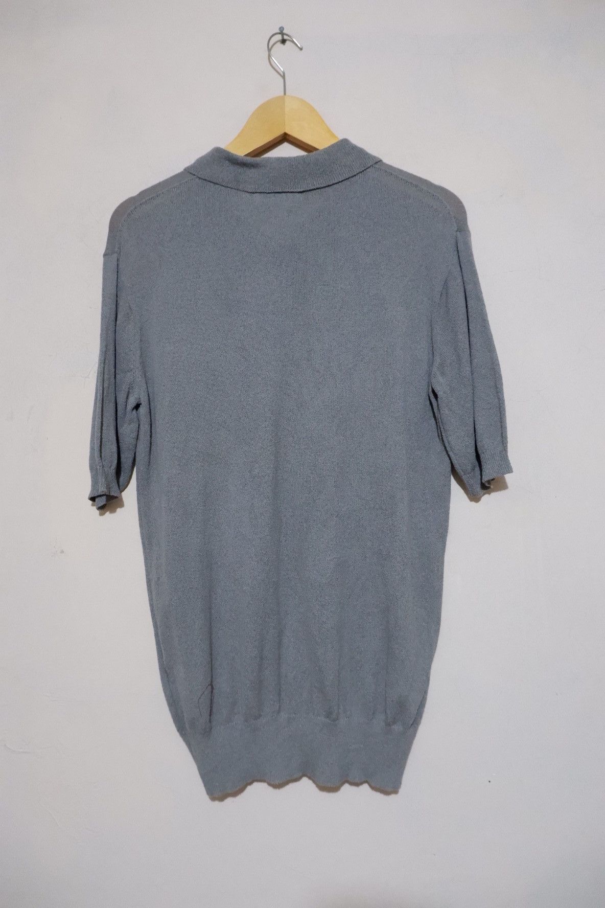 Japanese Brand RAINMAKER KYOTO Knit Polo Shirt Size US M / EU 48-50 / 2 - 2 Thumbnail