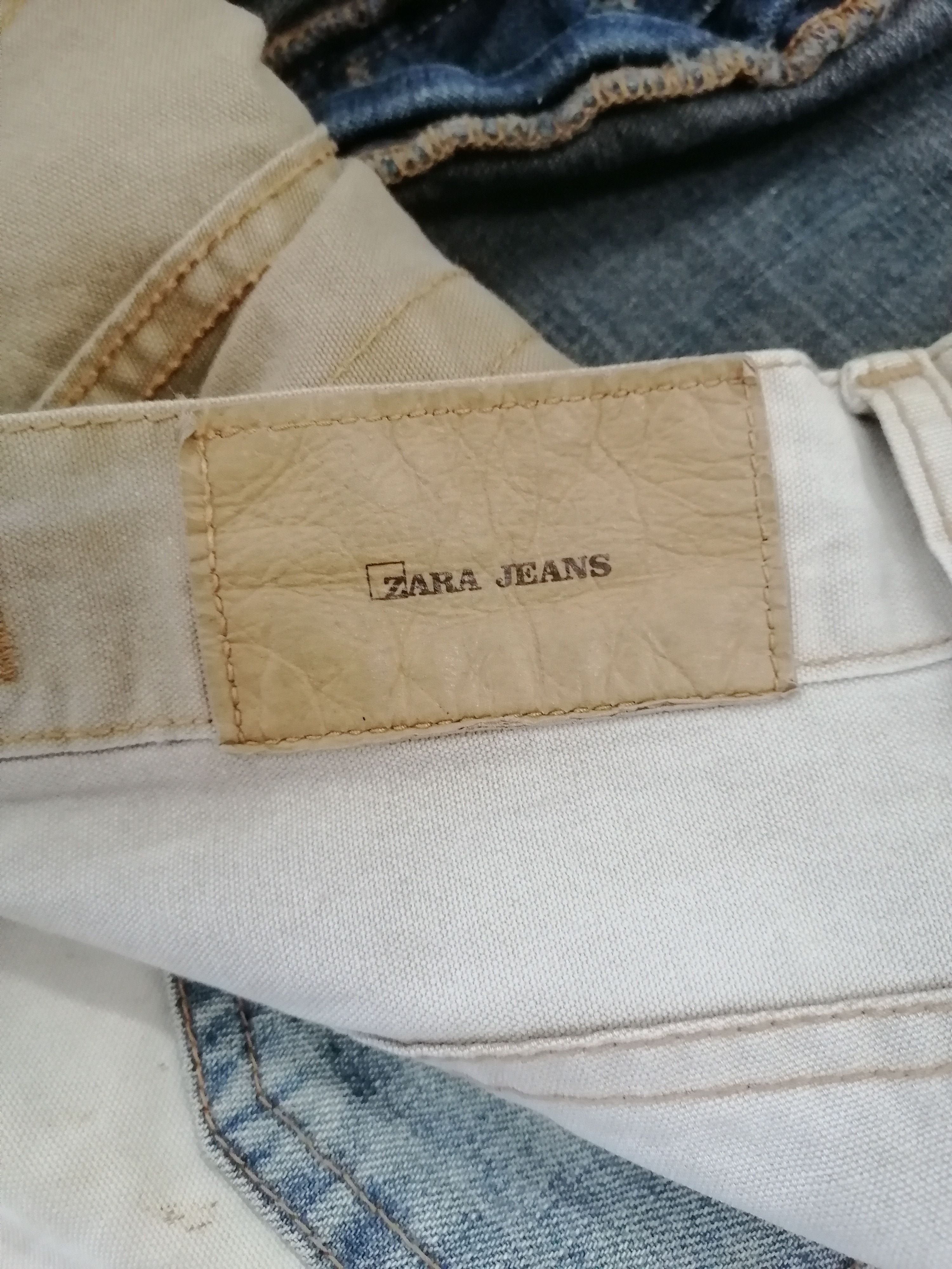 Japanese Brand × Zara Rare🔥Two Tone Zara Denim Pants Size US 30 / EU 46 - 6 Thumbnail