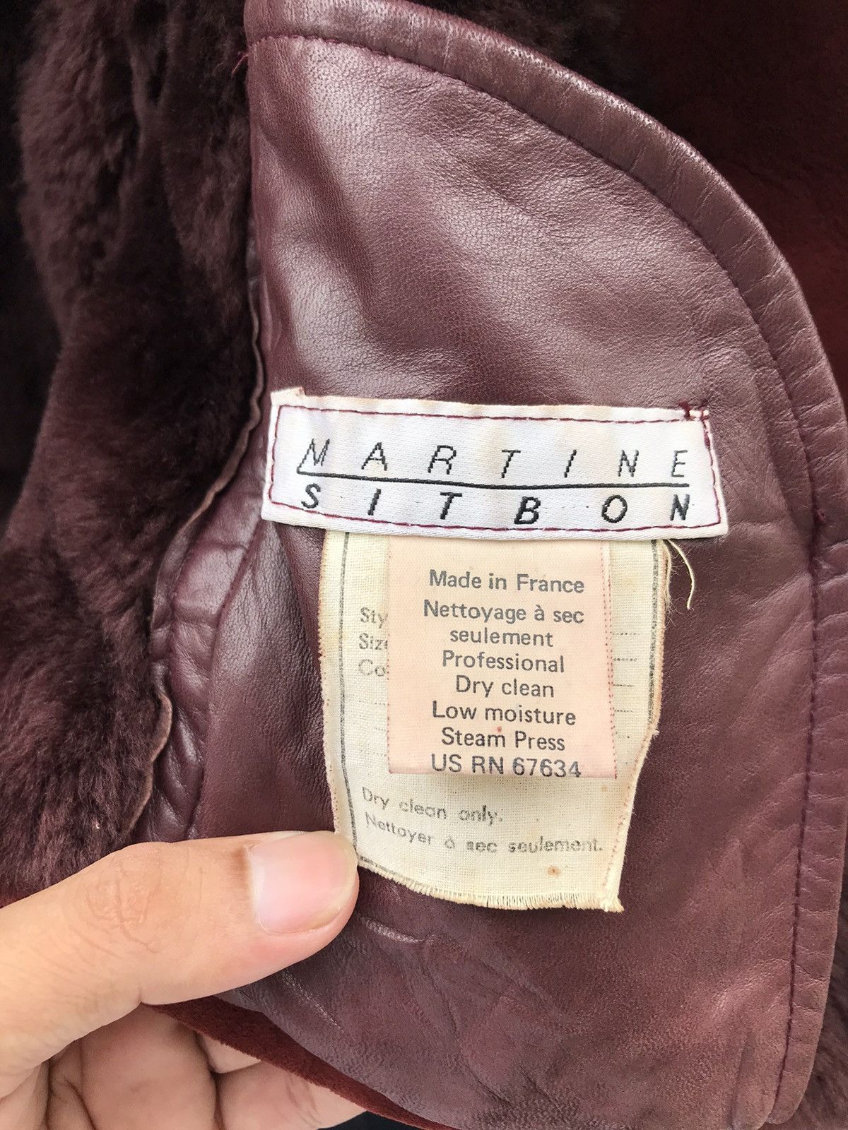 Martine Sitbon Super Rare 90s Martine Sitbon Leather Fur Jacket A3 Size US M / EU 48-50 / 2 - 20 Thumbnail