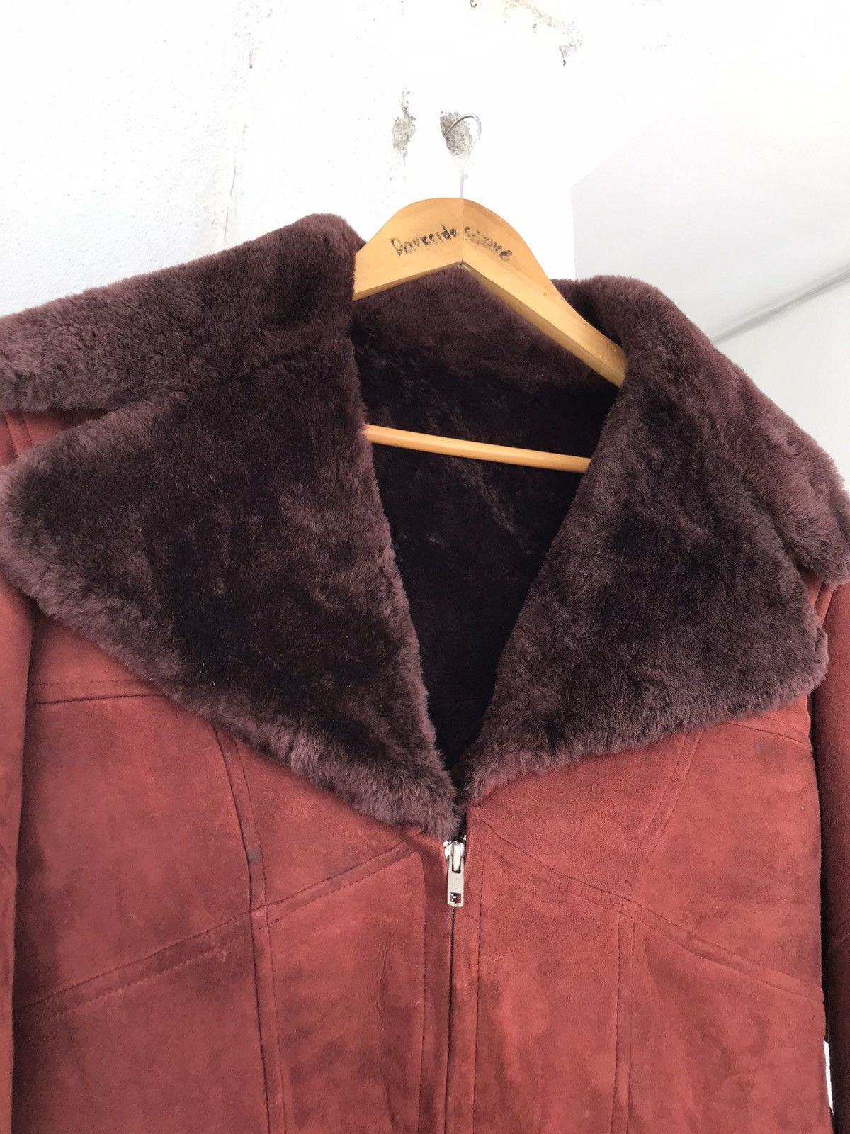 Martine Sitbon Super Rare 90s Martine Sitbon Leather Fur Jacket A3 Size US M / EU 48-50 / 2 - 11 Thumbnail