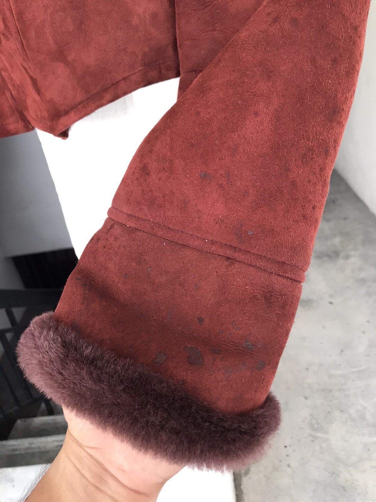 Martine Sitbon Super Rare 90s Martine Sitbon Leather Fur Jacket A3 Size US M / EU 48-50 / 2 - 17 Thumbnail