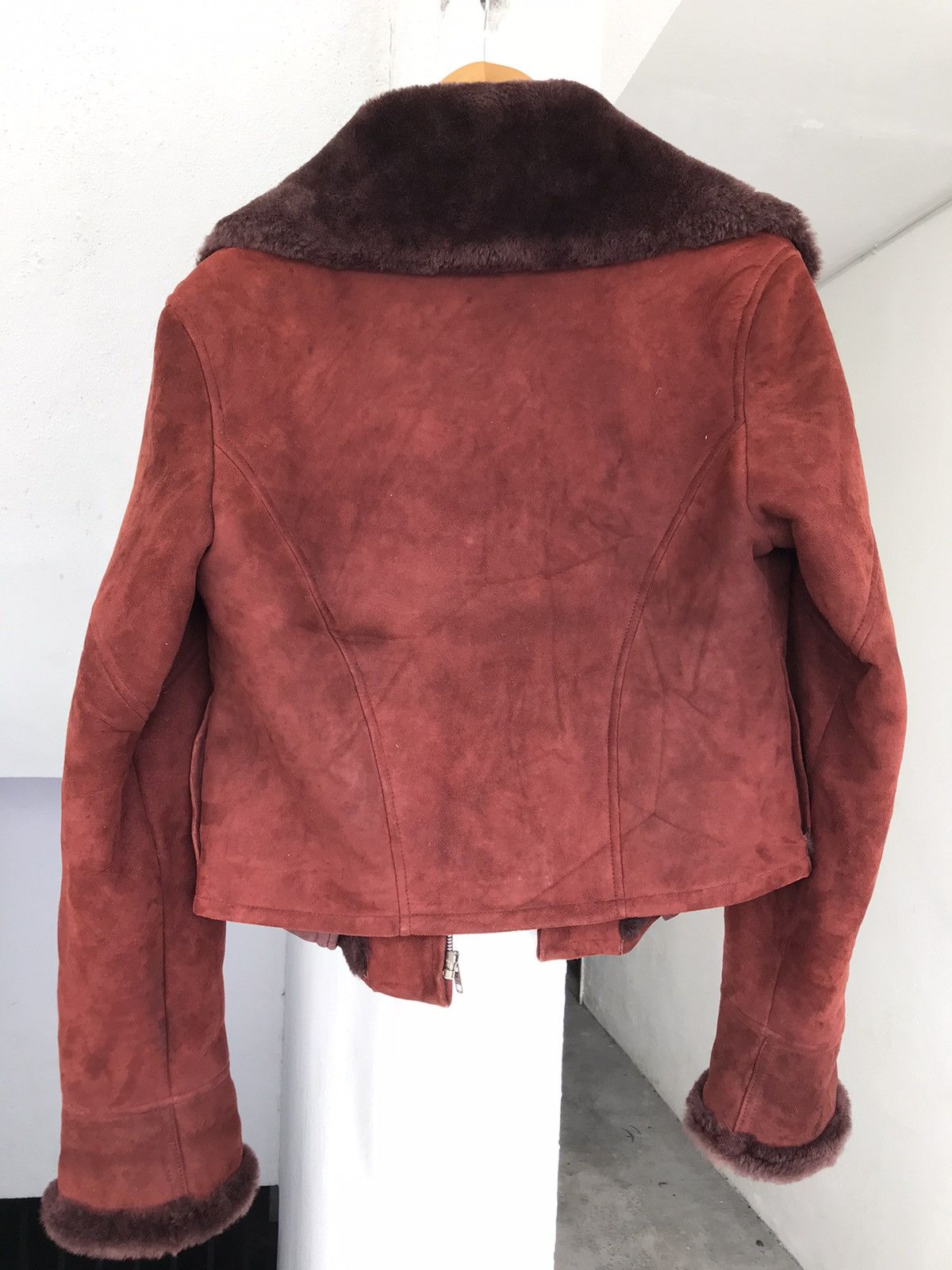 Martine Sitbon Super Rare 90s Martine Sitbon Leather Fur Jacket A3 Size US M / EU 48-50 / 2 - 15 Thumbnail
