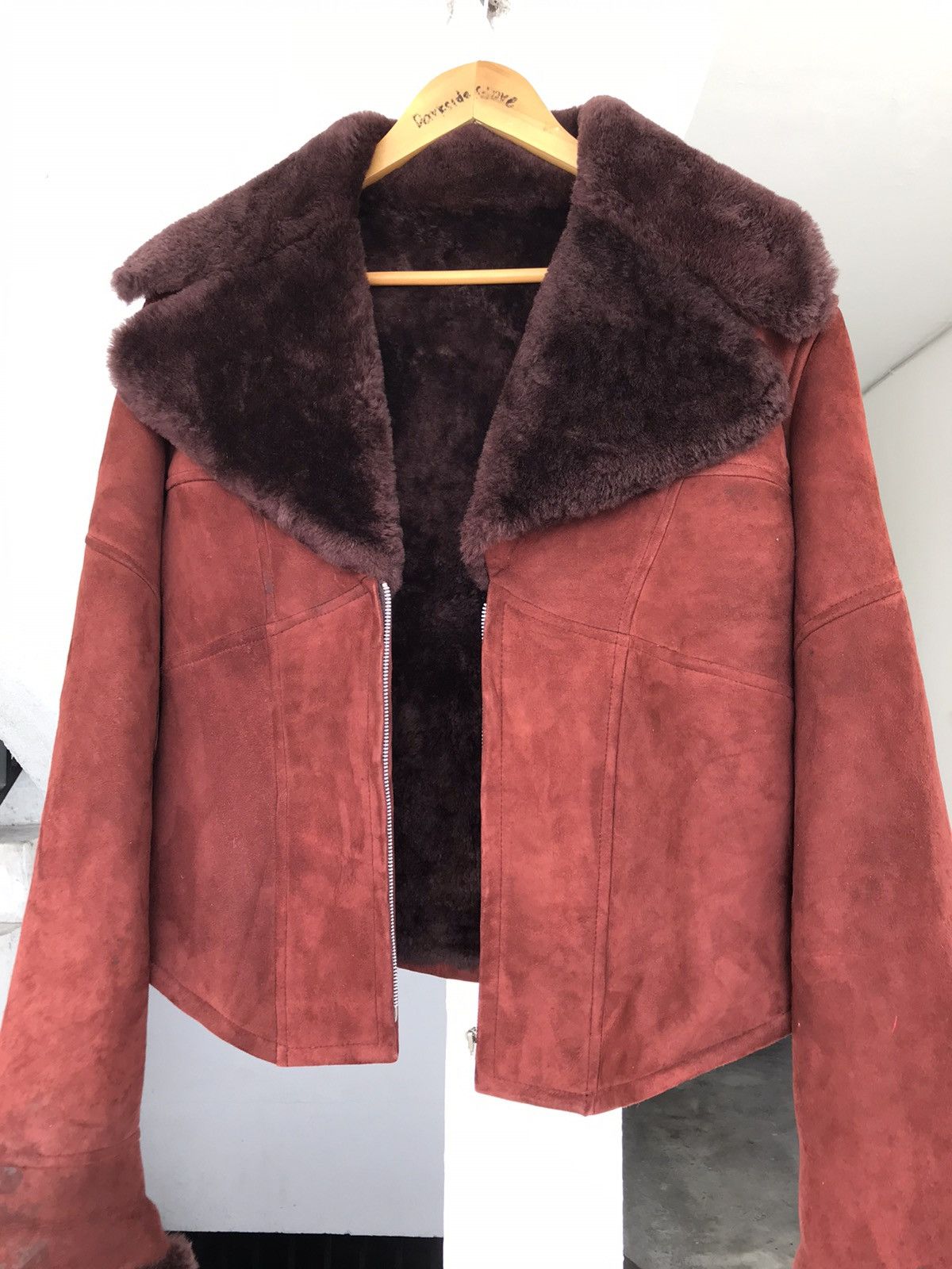 Martine Sitbon Super Rare 90s Martine Sitbon Leather Fur Jacket A3 Size US M / EU 48-50 / 2 - 13 Thumbnail
