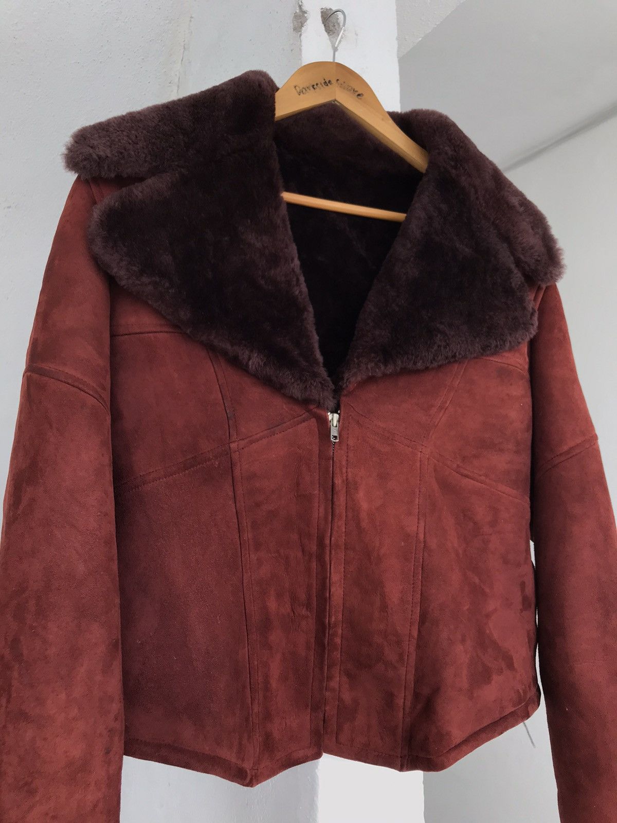 Martine Sitbon Super Rare 90s Martine Sitbon Leather Fur Jacket A3 Size US M / EU 48-50 / 2 - 10 Thumbnail