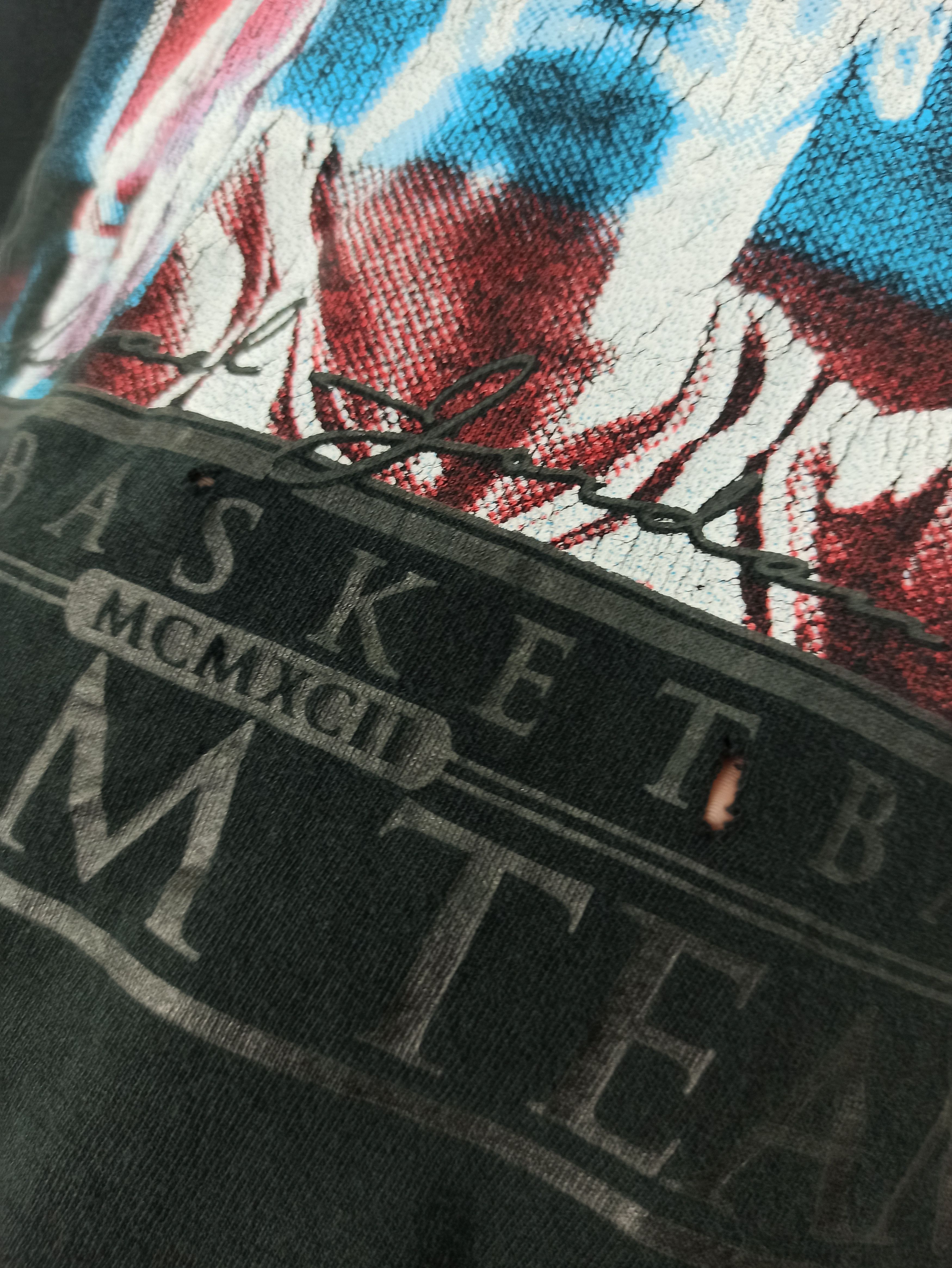 Nike Vintage Faded Black Nike Michael Jordan tee Worn Size US M / EU 48-50 / 2 - 3 Thumbnail