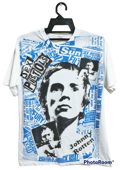 Vintage VINTAGE 80s JOHNNY ROTTEN SEX PISTOLS T-SHIRT | Grailed