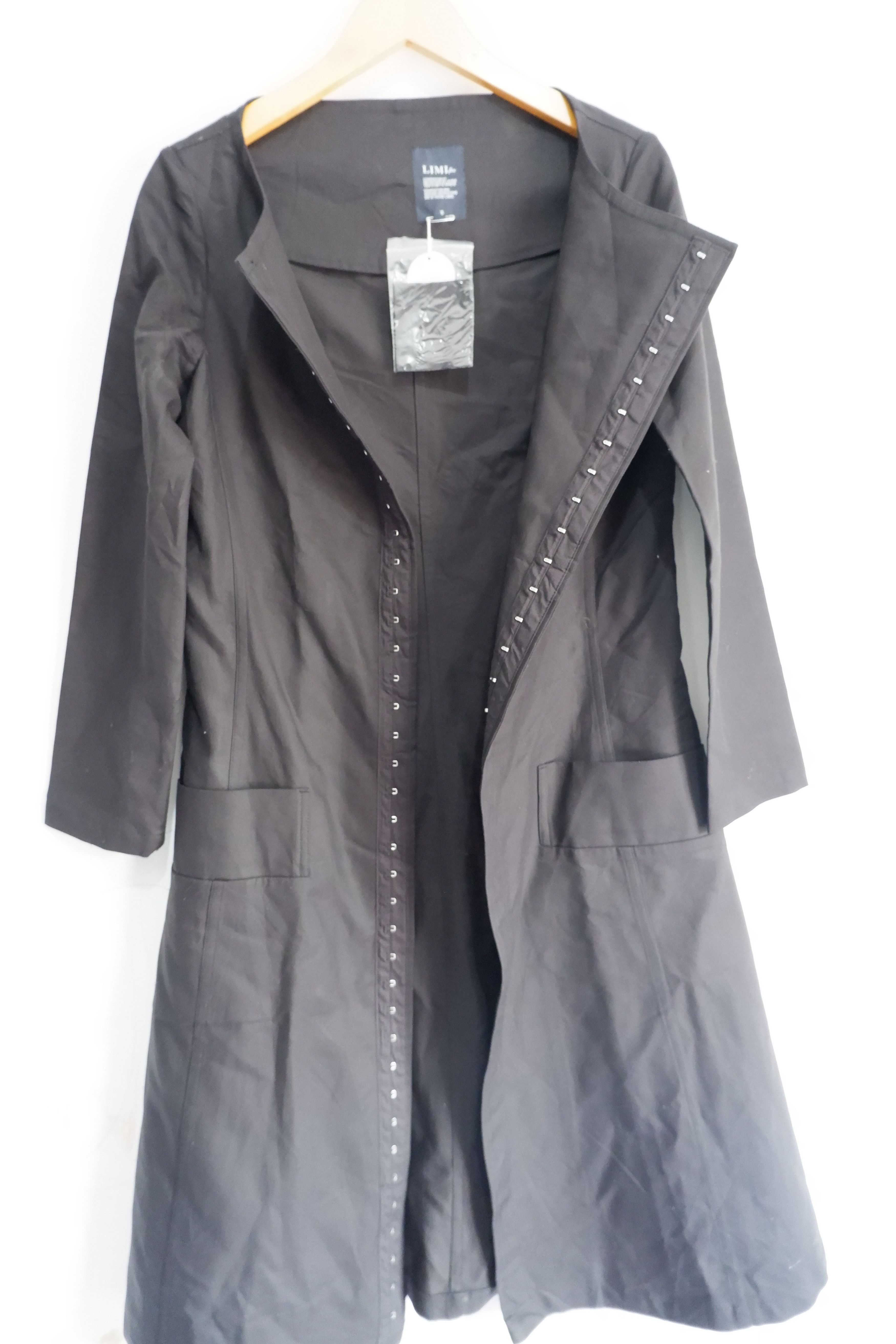 Limi Feu SS2007 Limi Feu Collar Less Long Coat Size S / US 4 / IT 40 - 3 Thumbnail