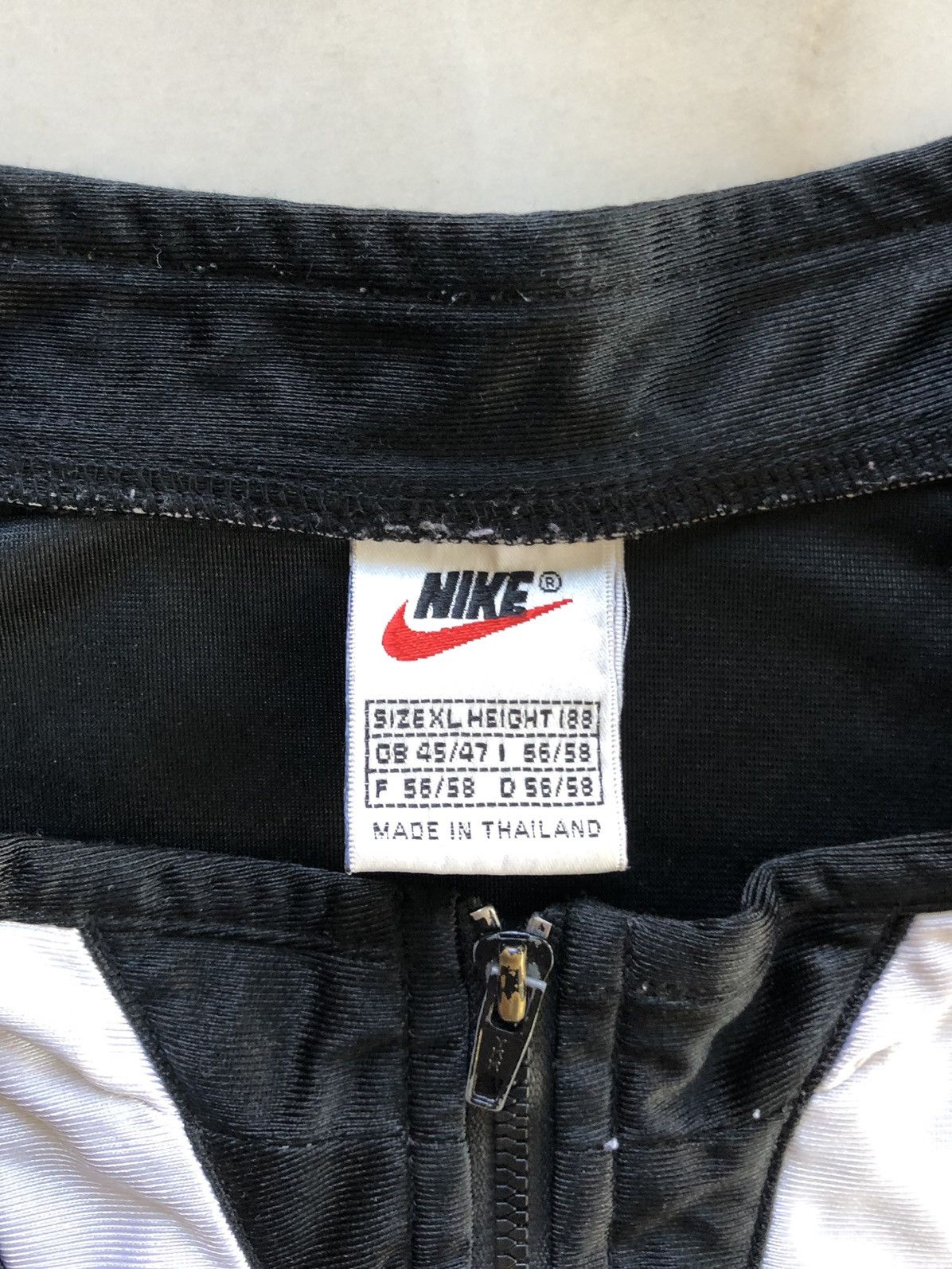 Nike × Nike ACG × Vintage 90s Vintage Nike Spell Out Shell Logo Jersey Size US XL / EU 56 / 4 - 4 Thumbnail