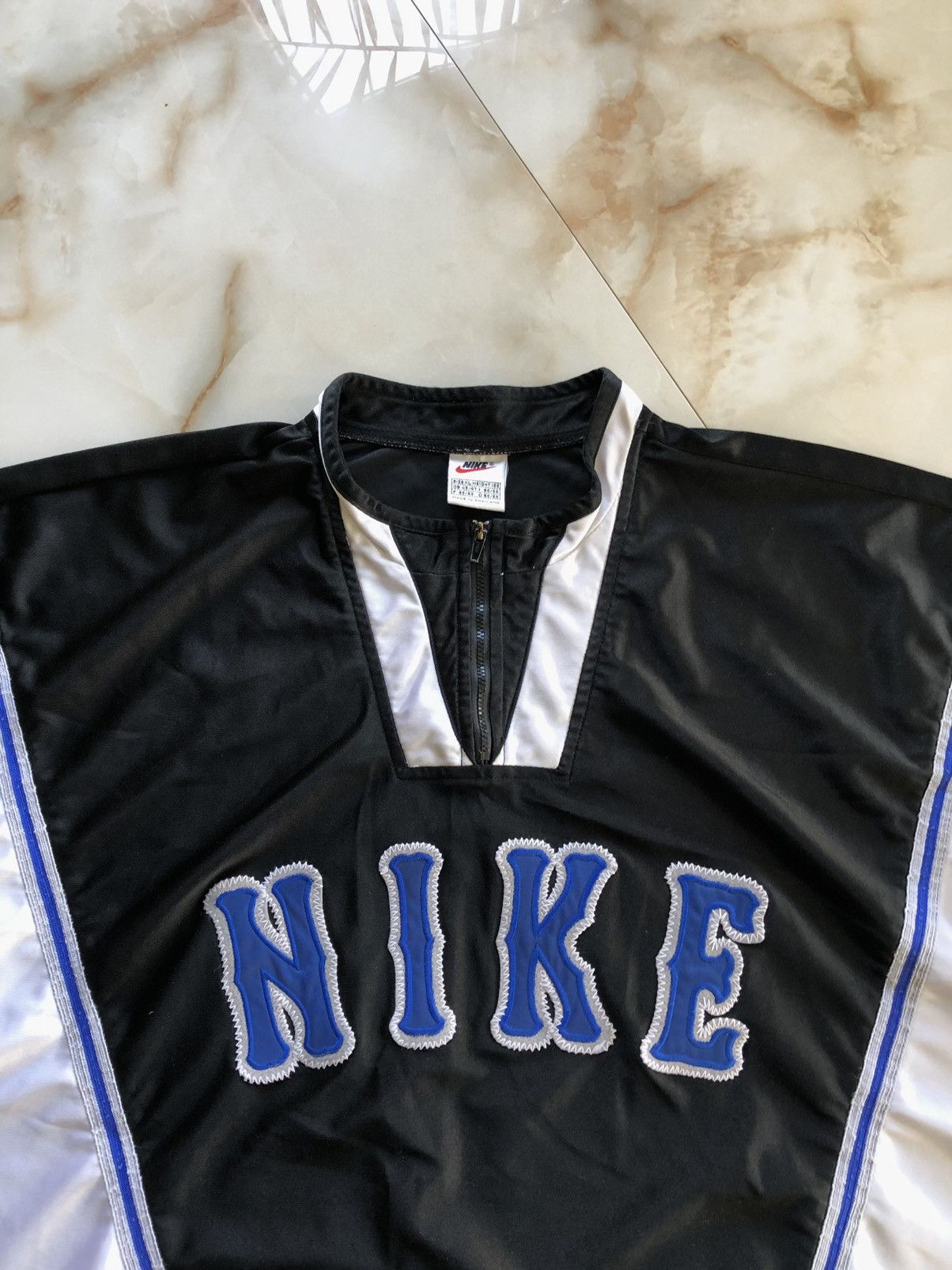 Nike × Nike ACG × Vintage 90s Vintage Nike Spell Out Shell Logo Jersey Size US XL / EU 56 / 4 - 2 Thumbnail
