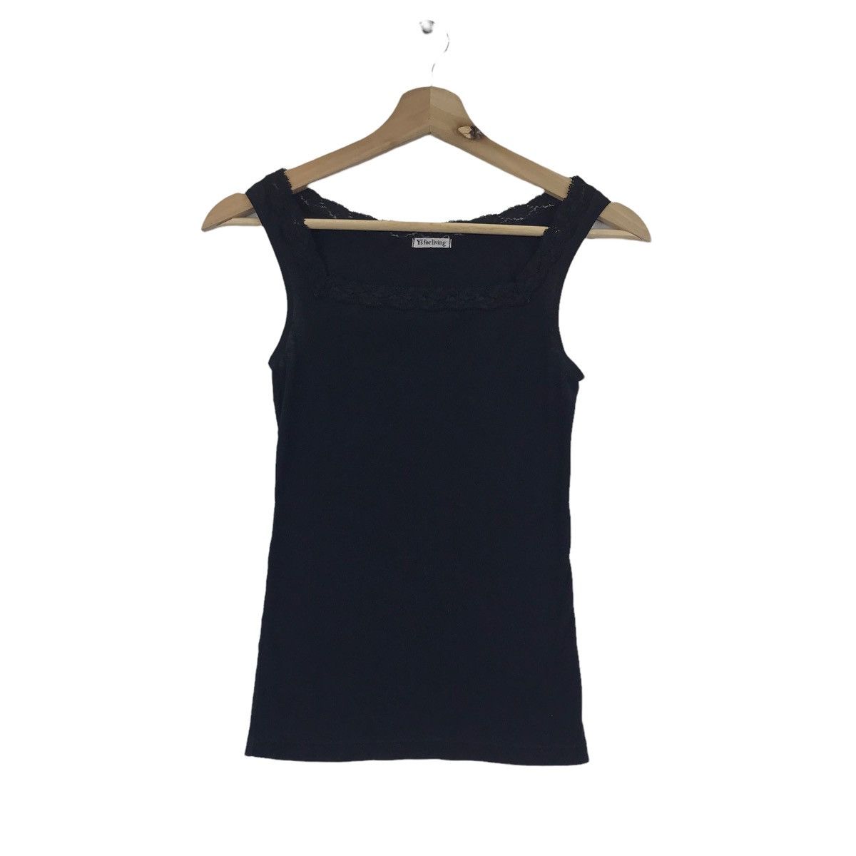 Y's Ys For Living By YOHJI YAMAMOTO Tank LacedSleeveless T shirt Size ONE SIZE - 1 Thumbnail