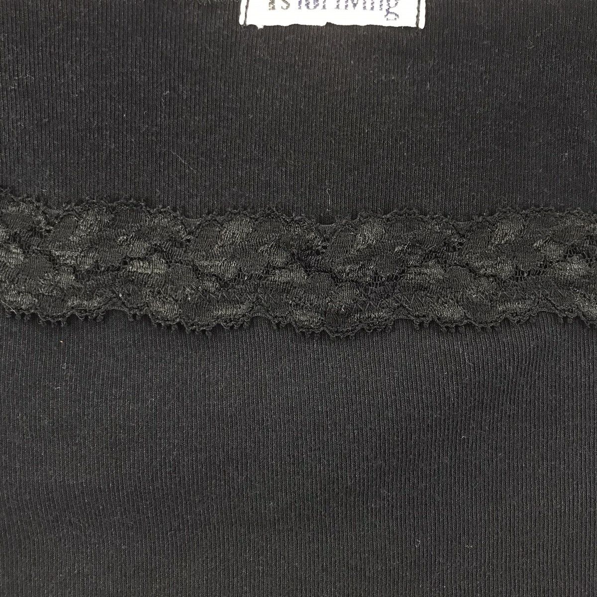 Y's Ys For Living By YOHJI YAMAMOTO Tank LacedSleeveless T shirt Size ONE SIZE - 3 Thumbnail