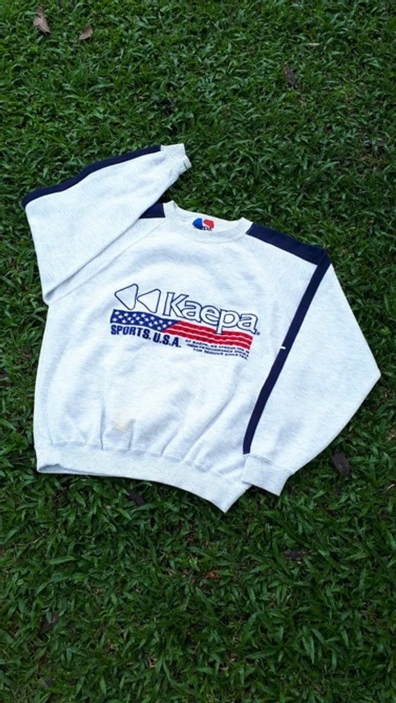 Japanese Brand × Vintage Vintage Kaepa Sport Usa Embroidered Big Logo Sweatshirt Size US L / EU 52-54 / 3 - 1 Thumbnail