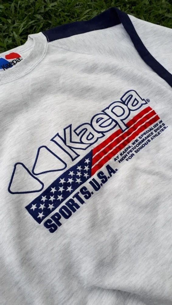 Japanese Brand × Vintage Vintage Kaepa Sport Usa Embroidered Big Logo Sweatshirt Size US L / EU 52-54 / 3 - 2 Thumbnail