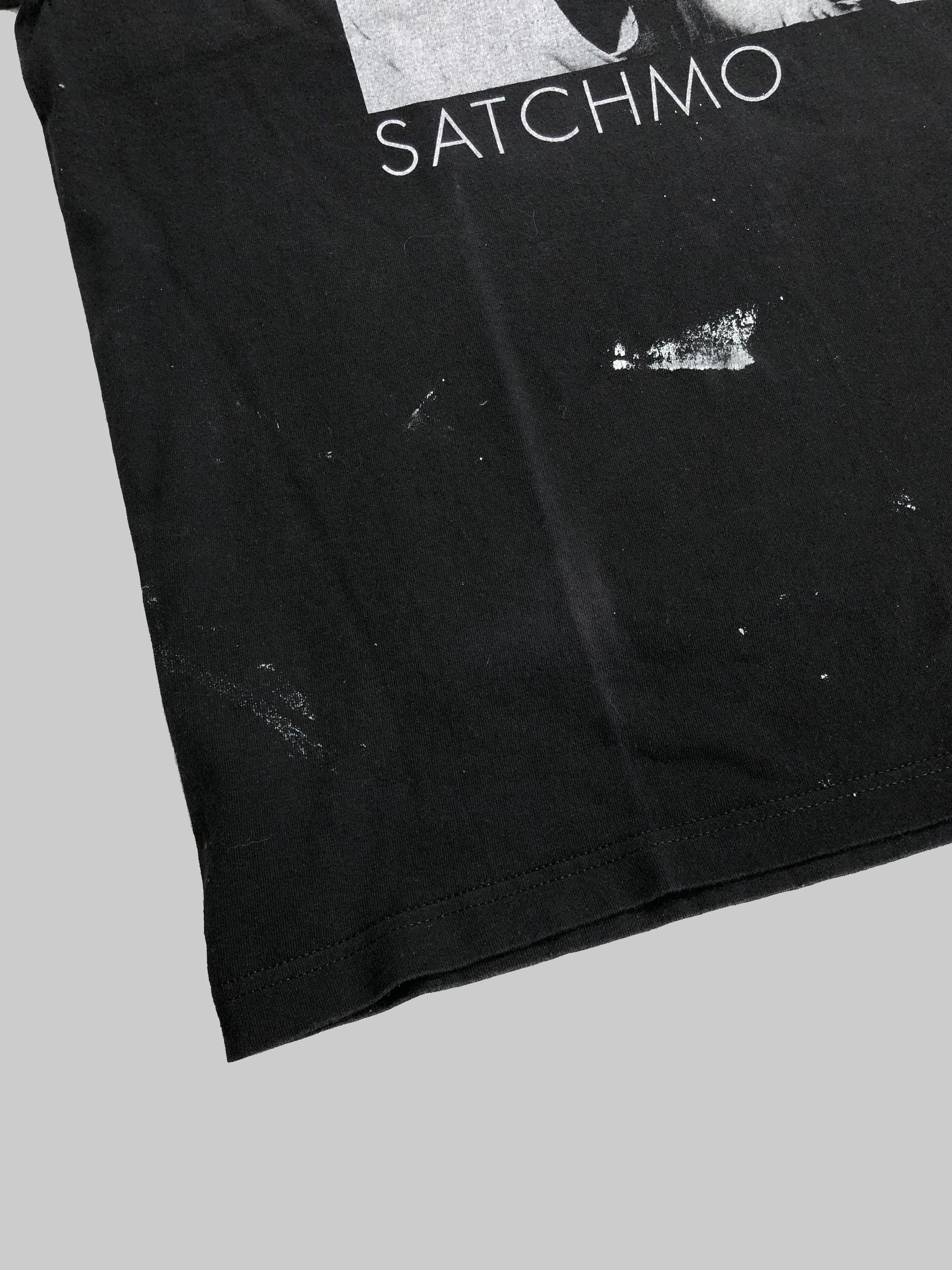 Band Tees Vintage 1990 Louis Armstrong Satchmo thrashed t-shirt Size US XL / EU 56 / 4 - 10 Thumbnail