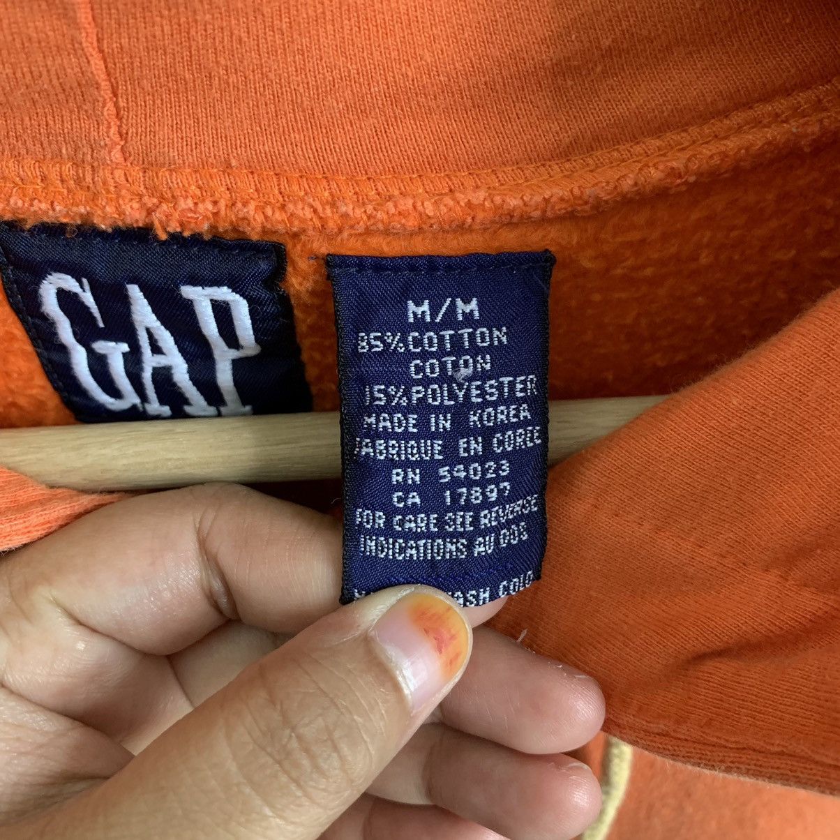 Gap Gap Zipper Hoodie Size US M / EU 48-50 / 2 - 5 Thumbnail