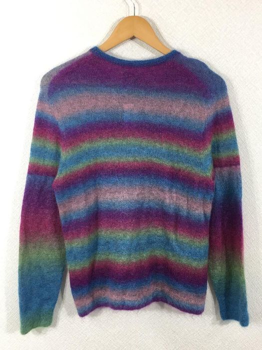 Needles Striped Mohair Knit Sweater | Grailed