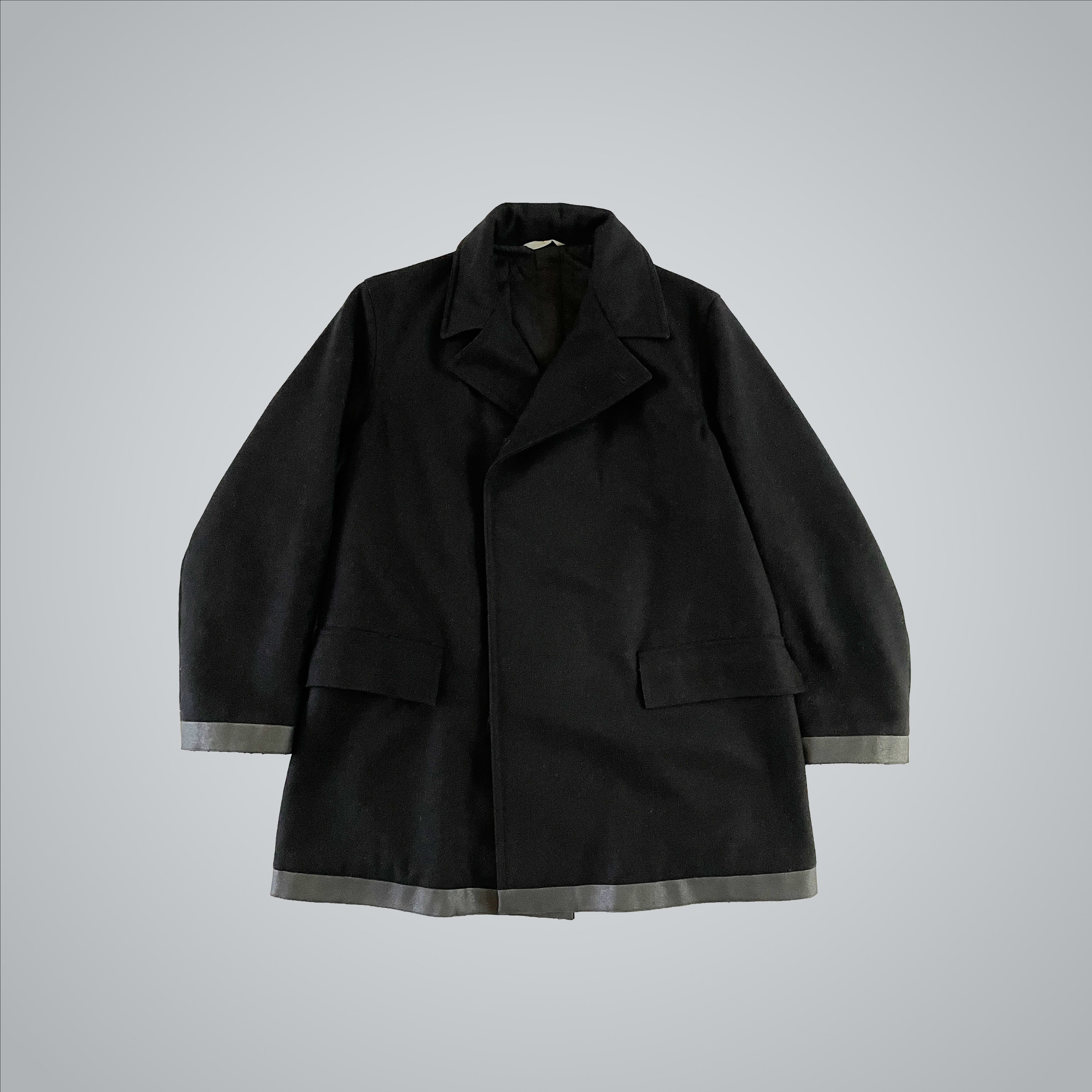 Mandarina Duck Mandarina Duck Wool coat with rubber hems Size US XL / EU 56 / 4 - 2 Thumbnail