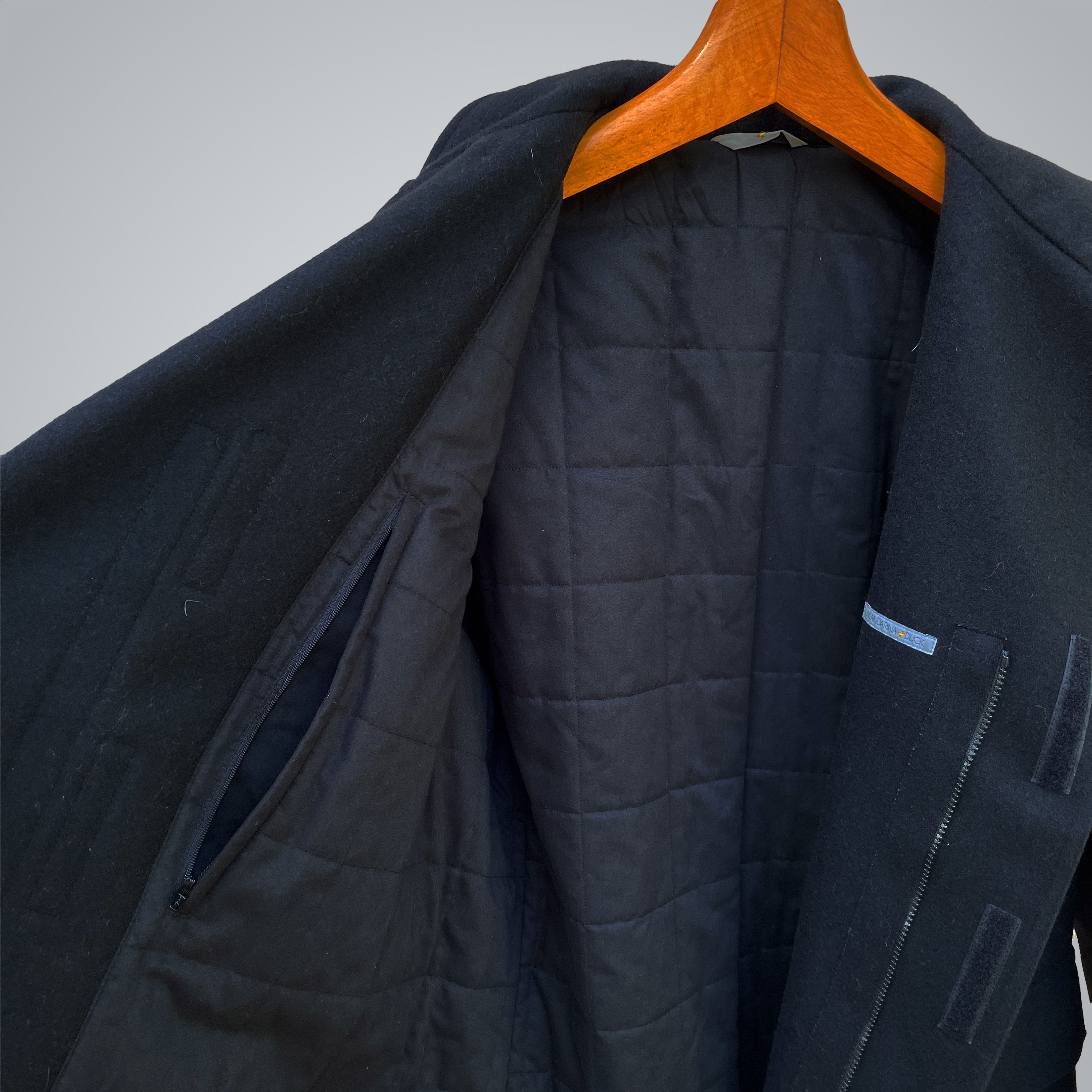 Mandarina Duck Mandarina Duck Wool coat with rubber hems Size US XL / EU 56 / 4 - 9 Thumbnail