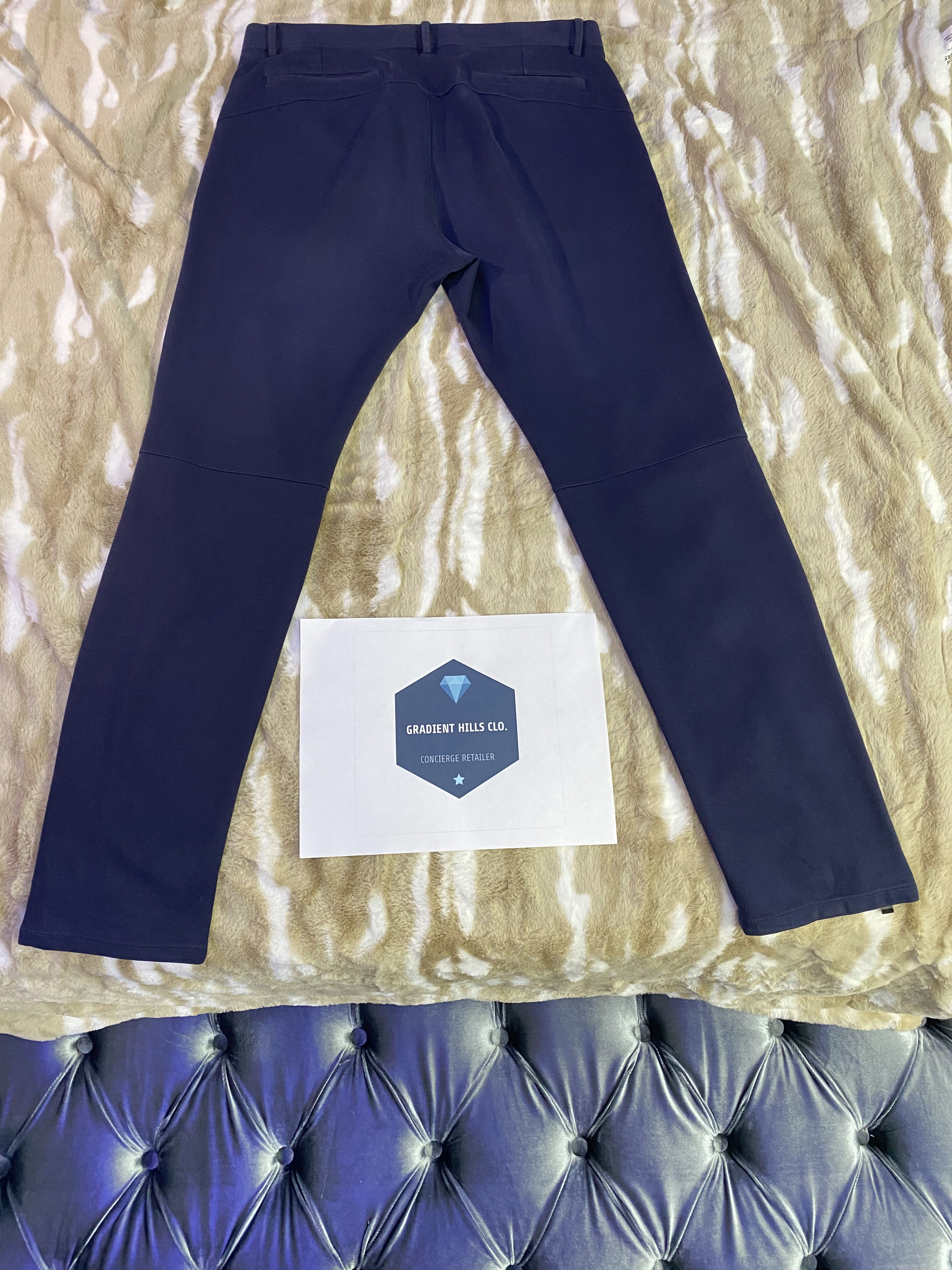 Calvin Klein Calvin Klein Iconic Signature Chino Zip Accent Pants Size US 32 / EU 48 - 3 Thumbnail