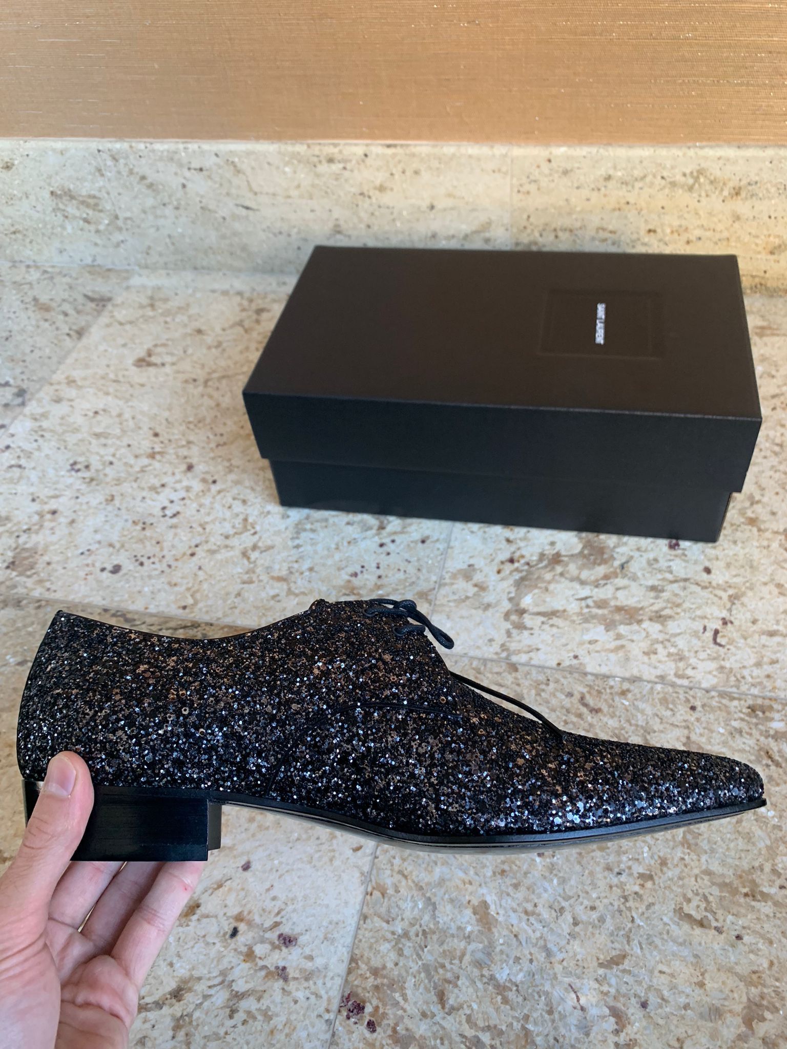 Saint Laurent Paris Hopper 30 Derby in Glitter Size US 10 / EU 43 - 12 Thumbnail