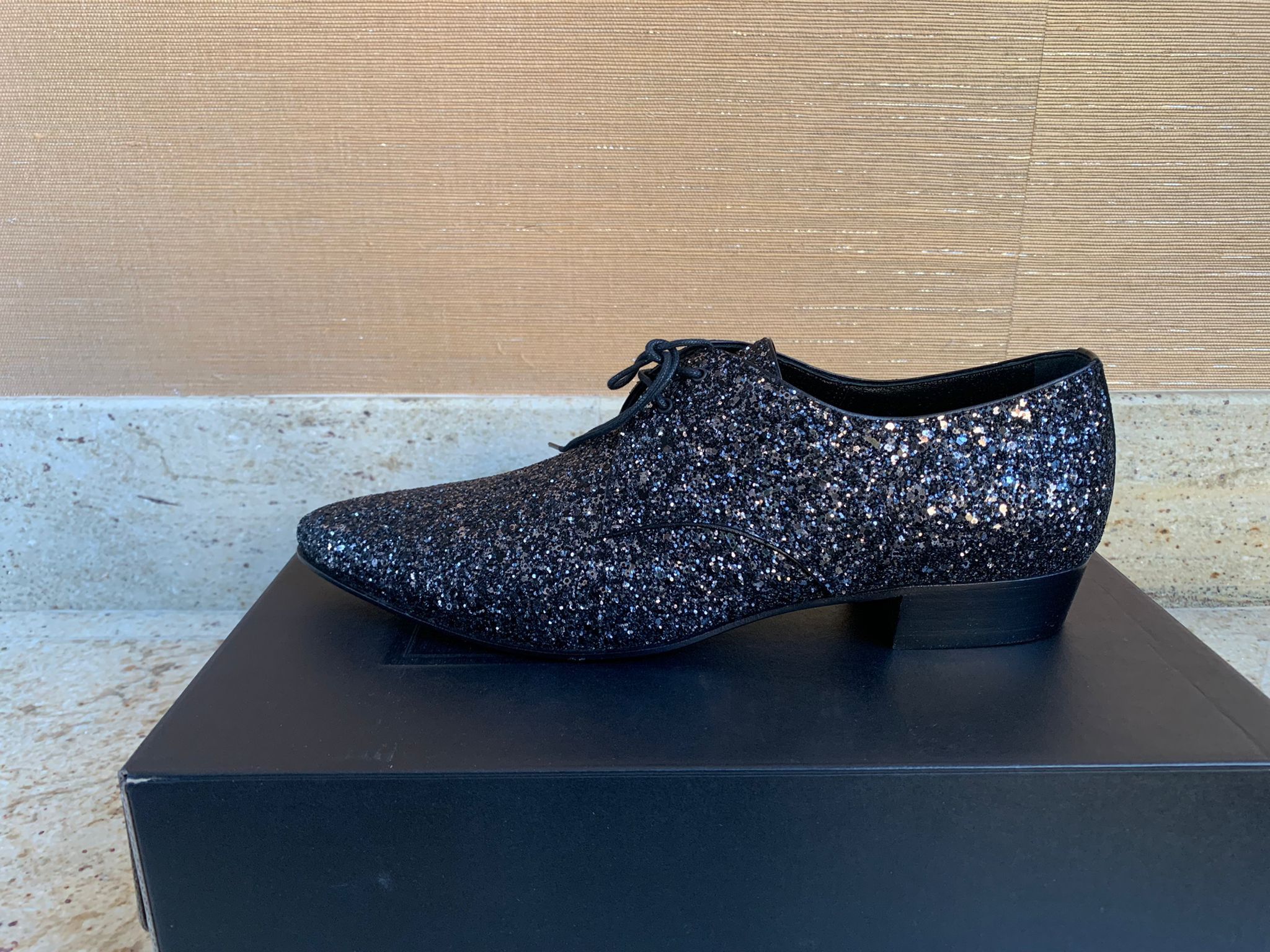Saint Laurent Paris Hopper 30 Derby in Glitter Size US 10 / EU 43 - 2 Thumbnail