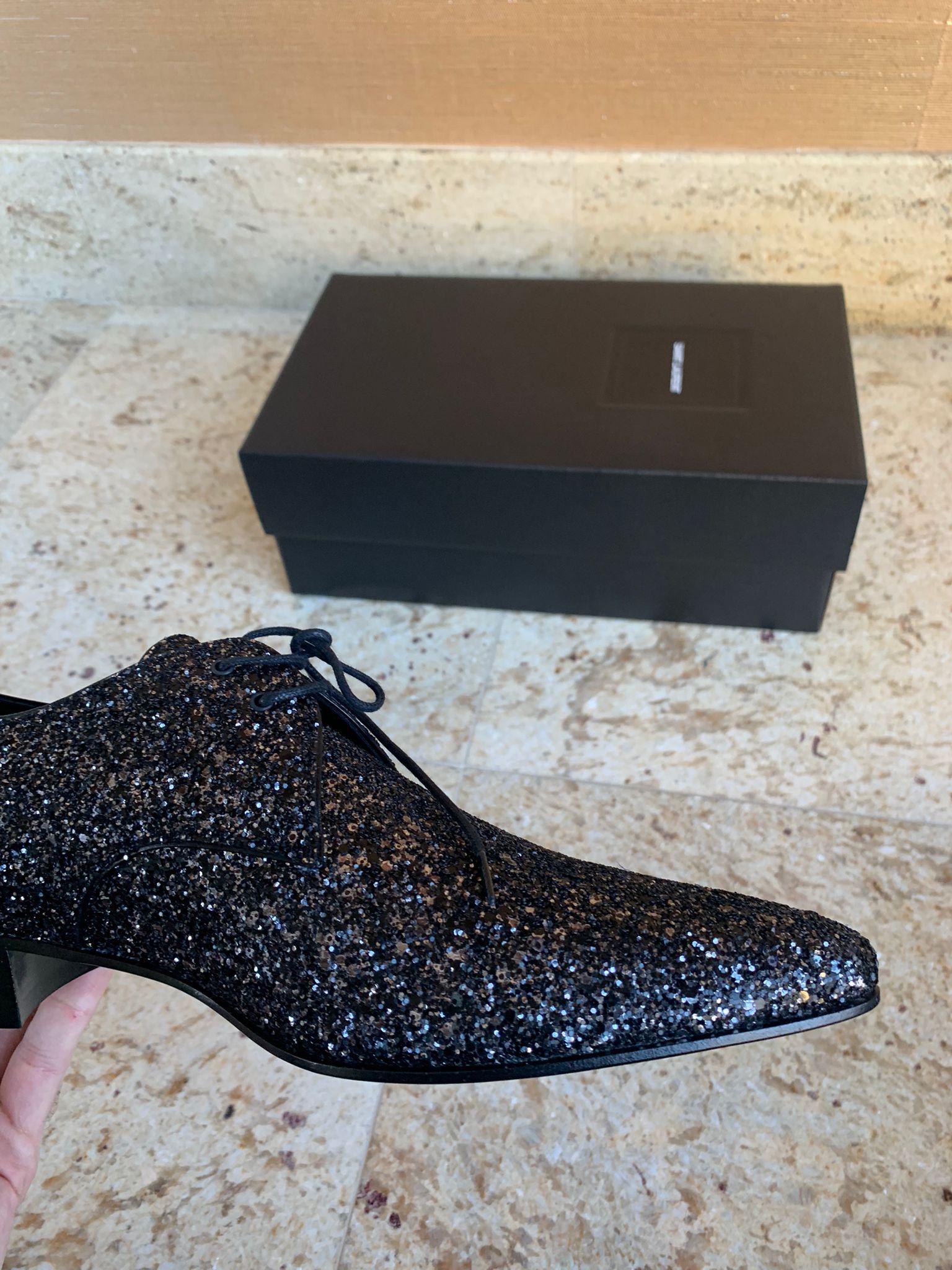 Saint Laurent Paris Hopper 30 Derby in Glitter Size US 10 / EU 43 - 11 Thumbnail