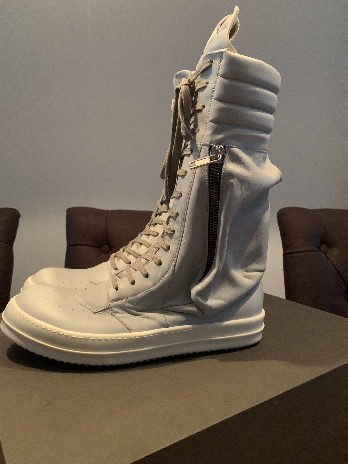 Rick Owens 1-1 CARGOBASKETS!!! EU44 Size US 11 / EU 44 - 3 Thumbnail